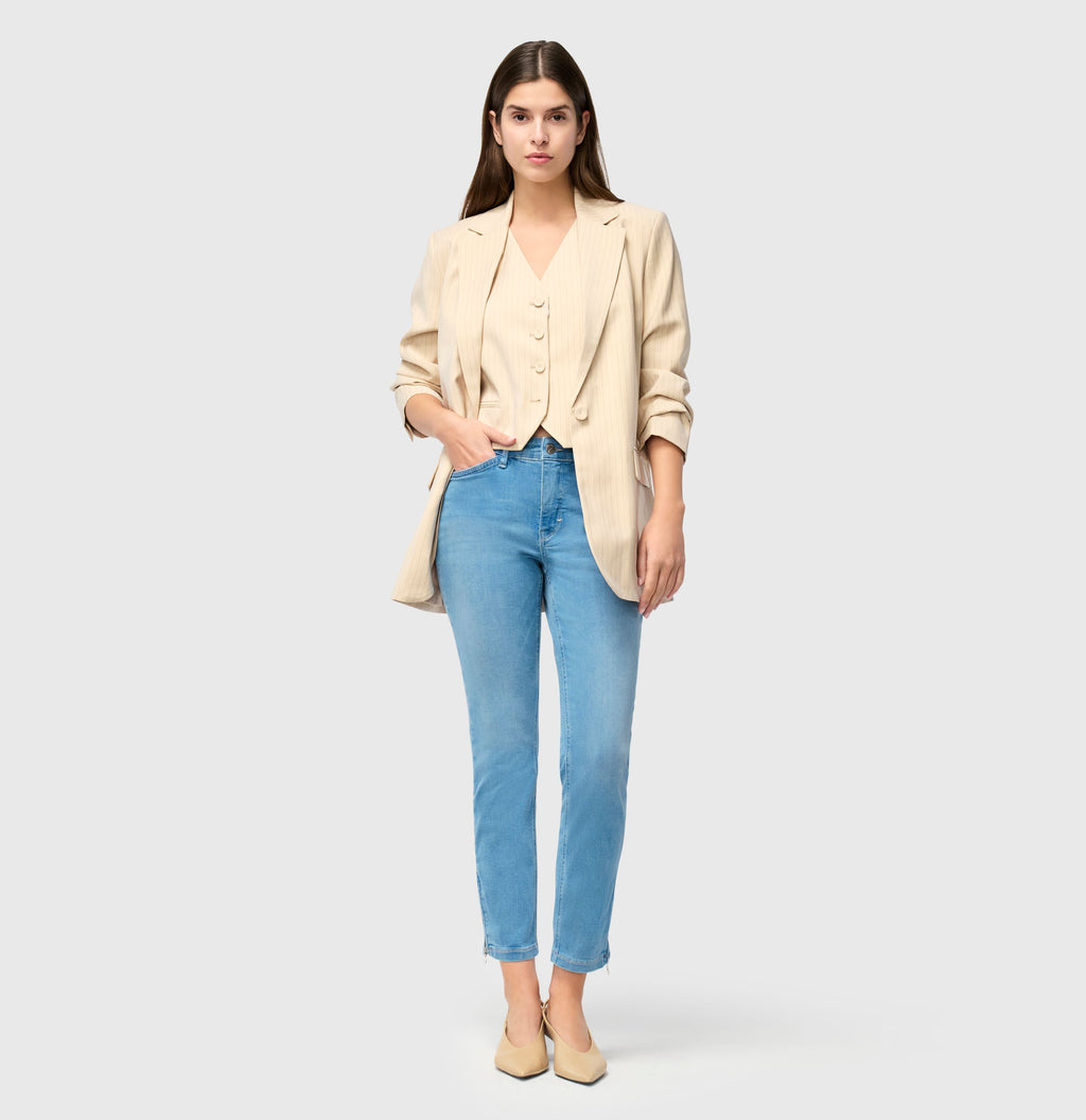 MAC JEANS - DREAM CHIC, Dream denim - Slim Fit - 5471-90-0355L-D451 - blau