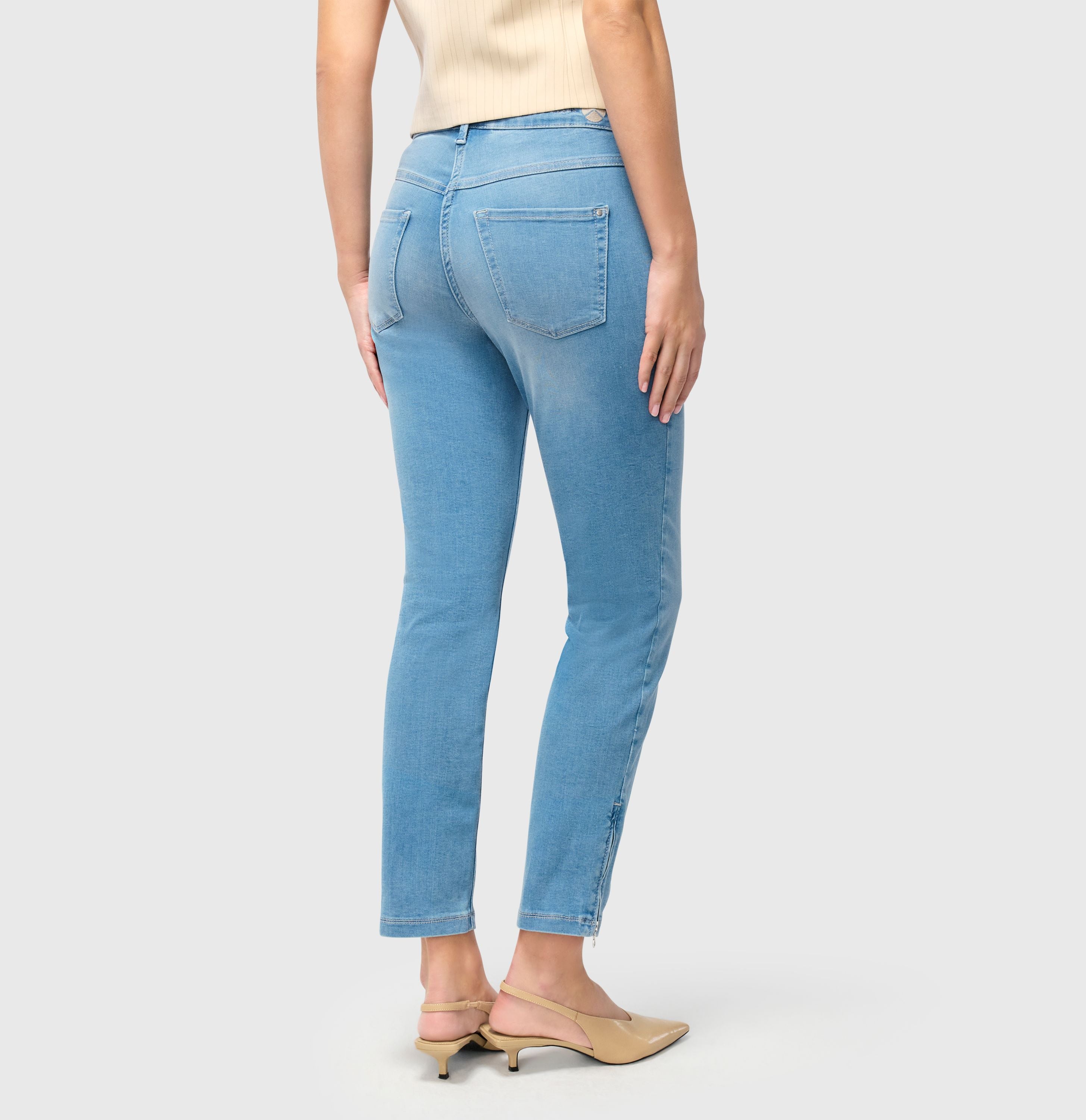 MAC JEANS - DREAM CHIC, Dream denim - Slim Fit - 5471-90-0355L-D451 - blau