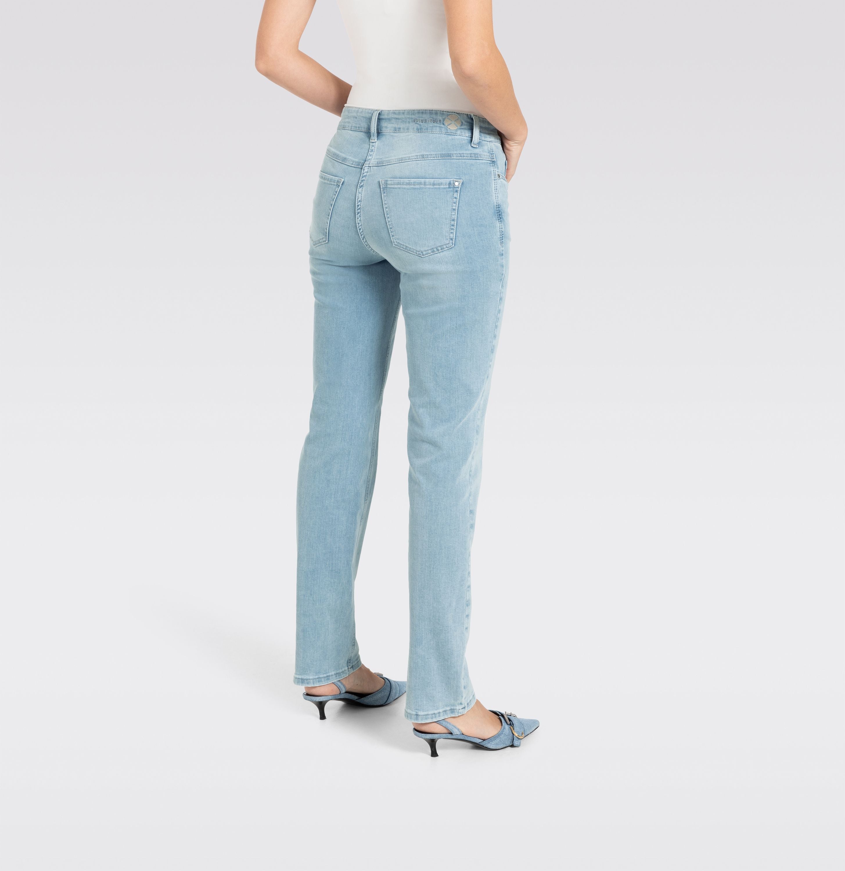 MAC JEANS - DREAM, Dream denim - Straight Fit - 5401-90-0355L-D452 - blau