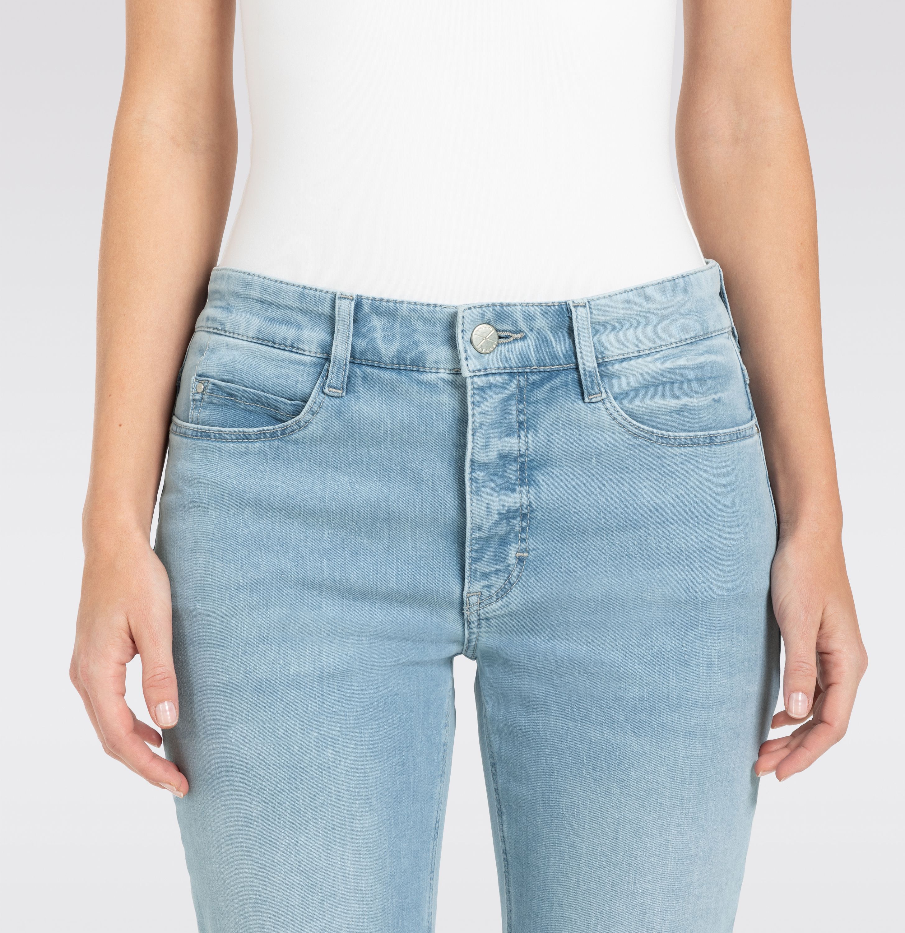 MAC JEANS - DREAM, Dream denim - Straight Fit - 5401-90-0355L-D452 - blau