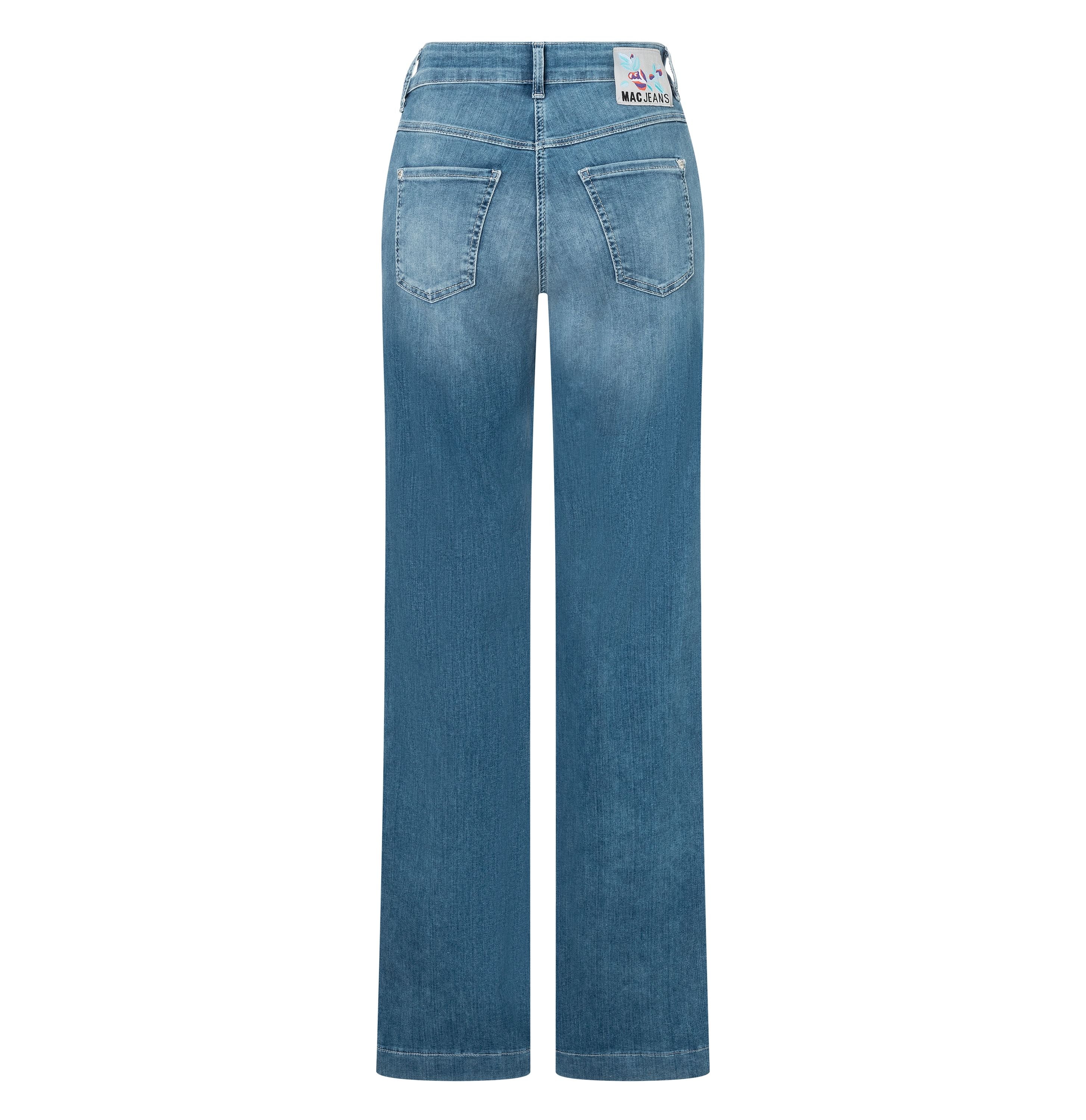 MAC JEANS - DREAM WIDE, DREAM Wonder light Denim - Wide Fit - 5441-90-0351L-D490 - blau