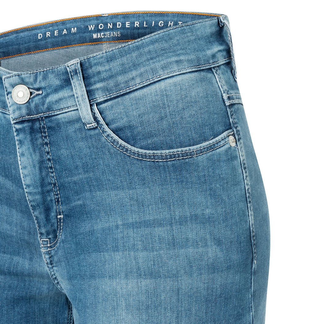 MAC JEANS - DREAM WIDE, DREAM Wonder light Denim - Wide Fit - 5441-90-0351L-D490 - blau