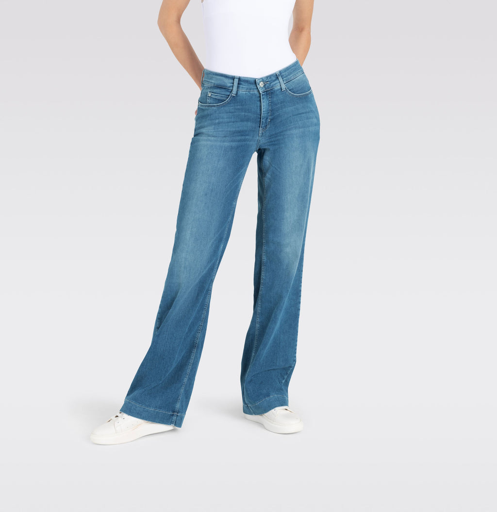 MAC JEANS - DREAM WIDE, DREAM Wonder light Denim - Wide Fit - 5441-90-0351L-D490 - blau