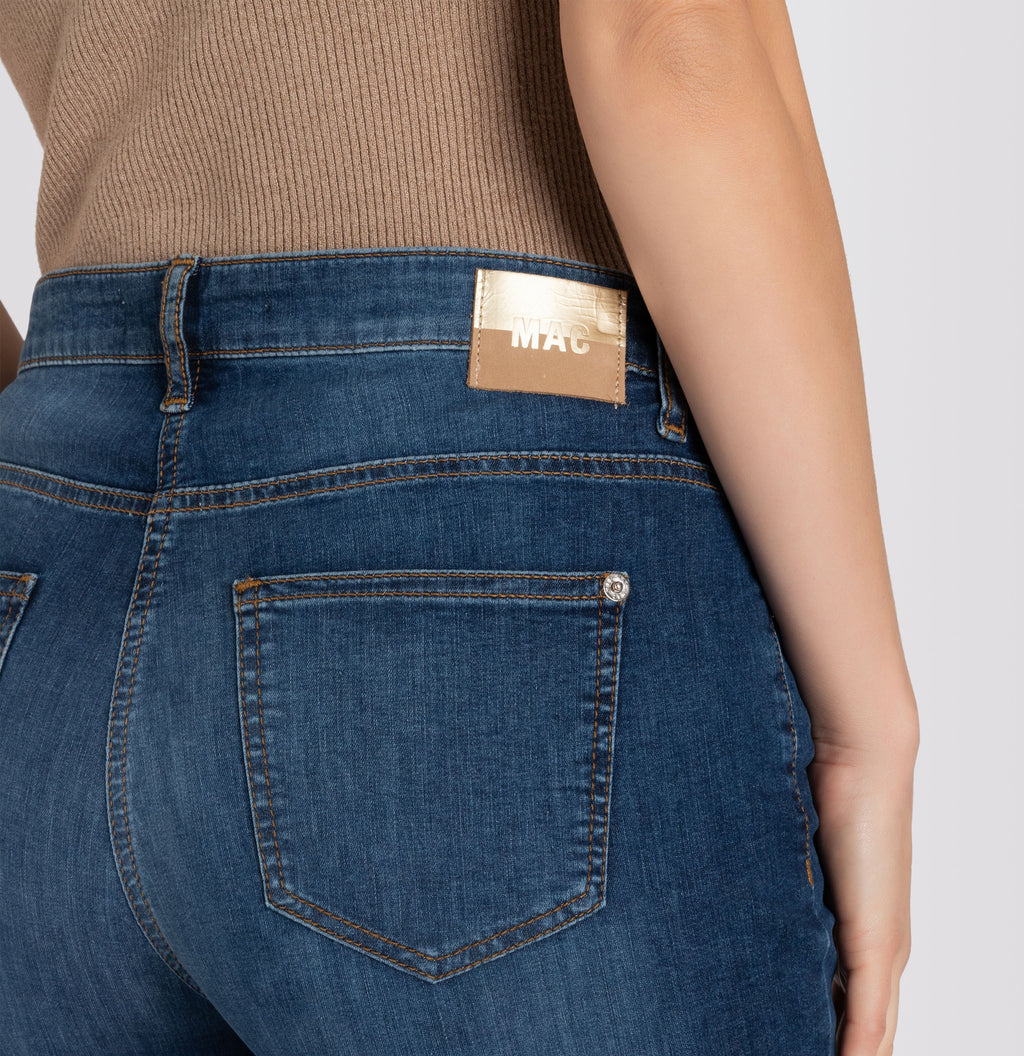 MAC JEANS - CULOTTE, Light weight denim - Wide Fit - 5984-9B-0391L-D544 - blau