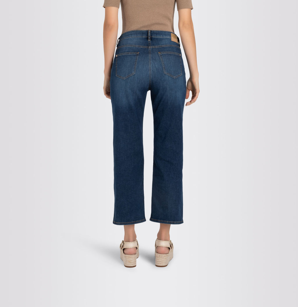MAC JEANS - CULOTTE, Light weight denim - Wide Fit - 5984-9B-0391L-D544 - blau