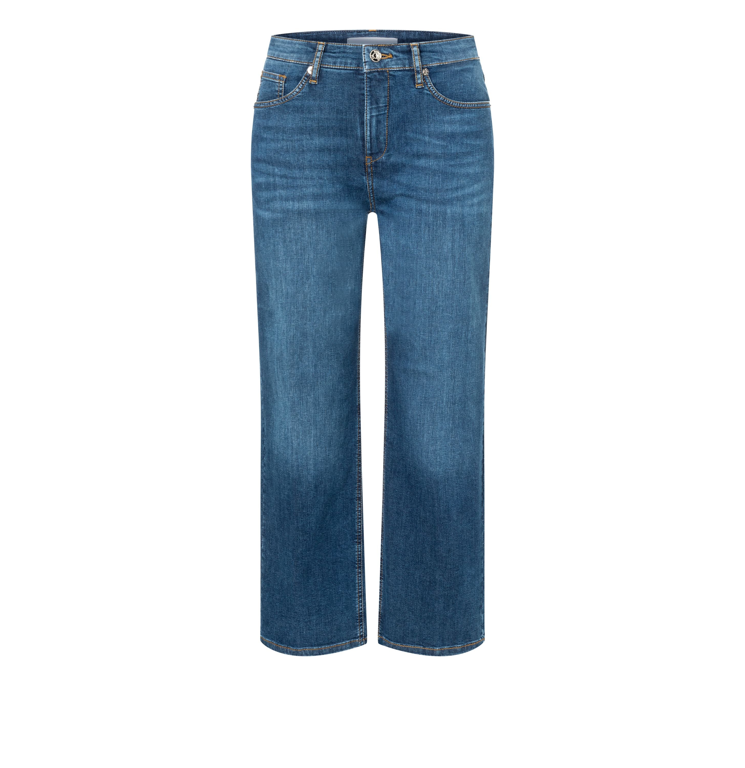 MAC JEANS - CULOTTE, Light weight denim - Wide Fit - 5984-9B-0391L-D544 - blau