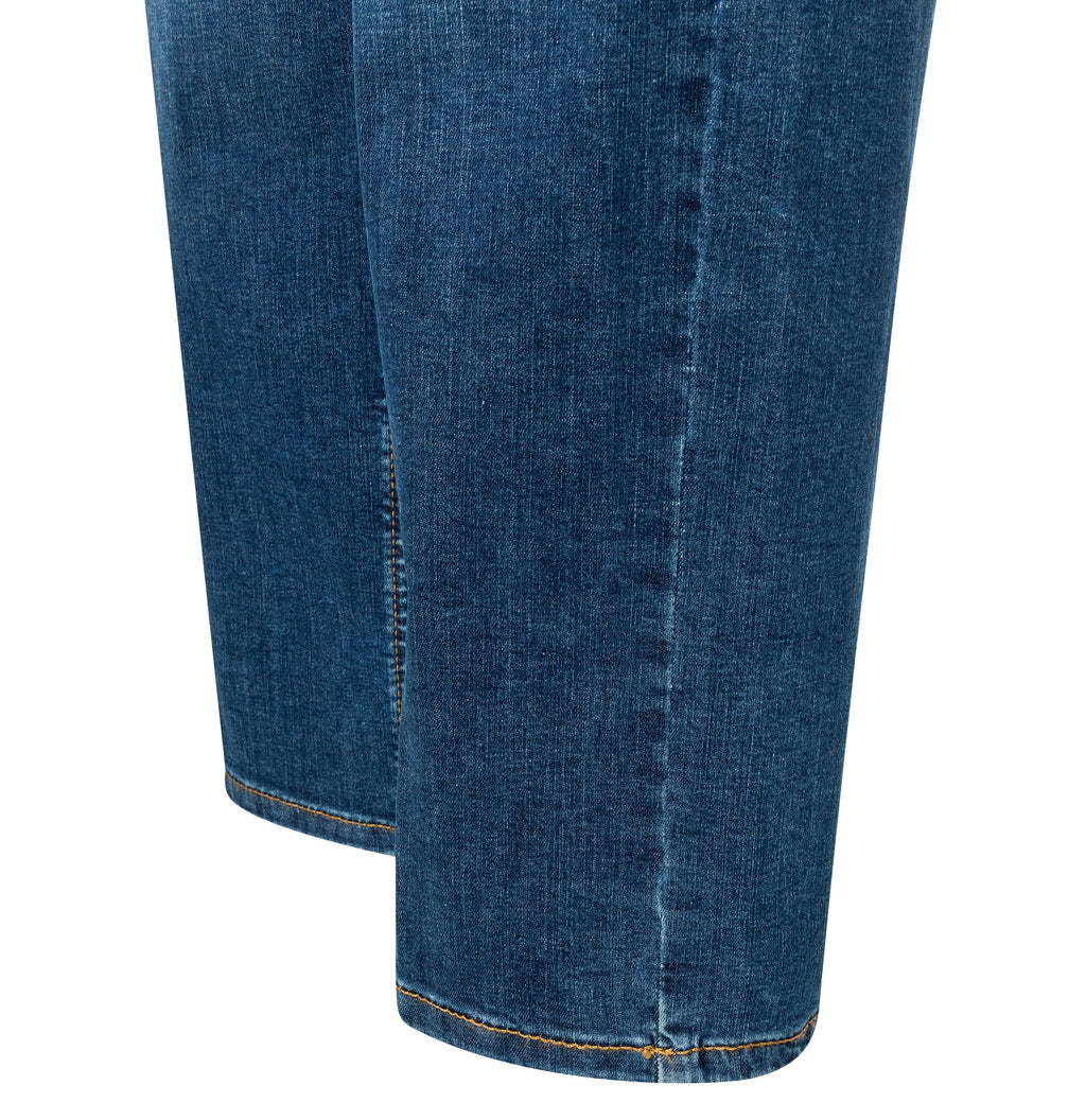 MAC JEANS - CULOTTE, Light weight denim - Wide Fit - 5984-9B-0391L-D544 - blau