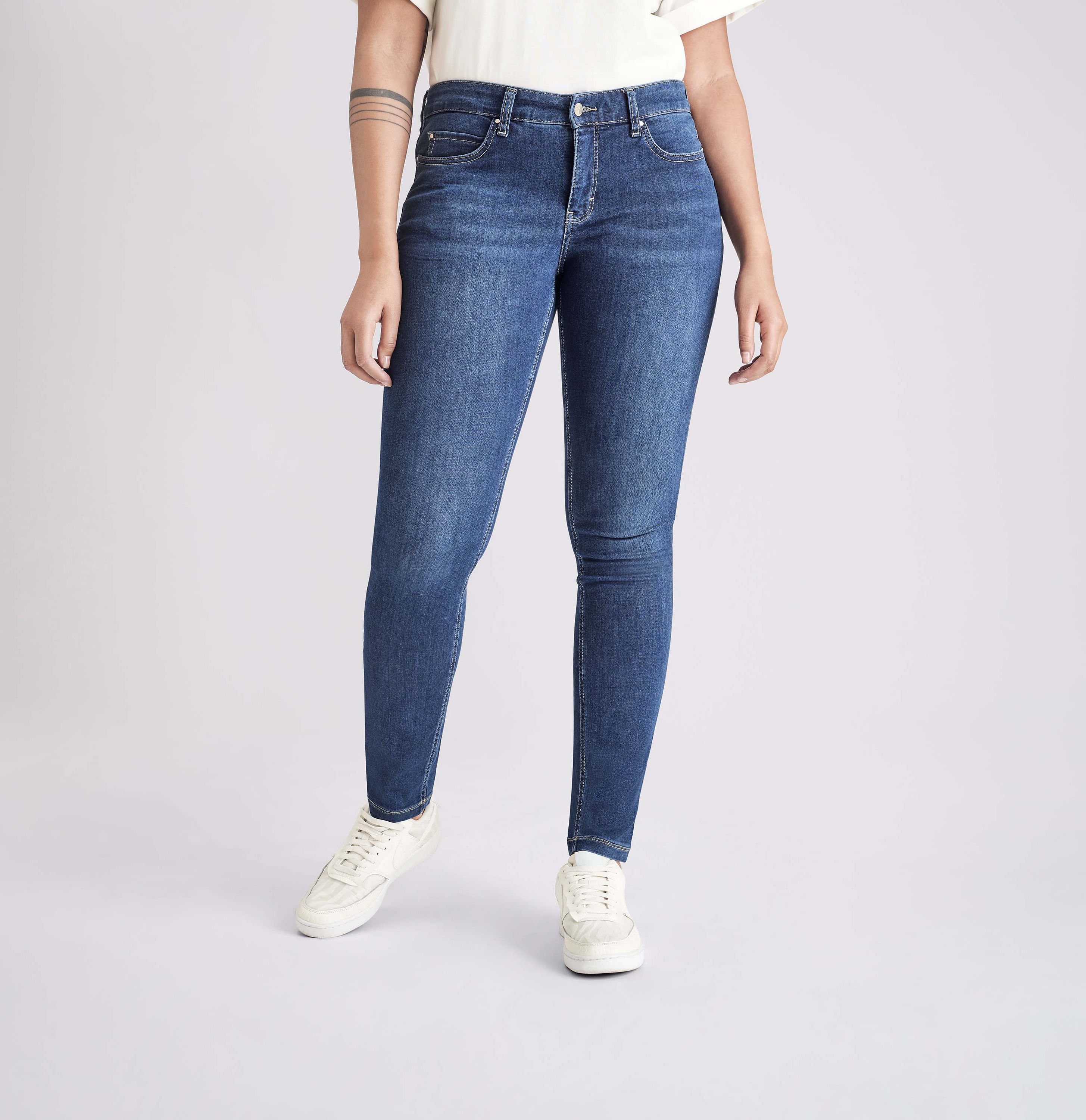 MAC JEANS - DREAM SKINNY, Dream denim - Skinny Fit - 5402-90-0355L-D569 - blau