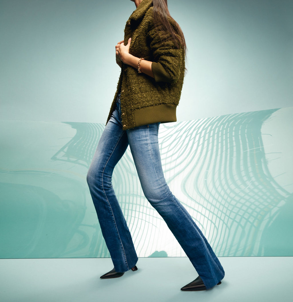 MAC JEANS - DREAM BOOT, Authentic mega flex - Flared Fit - 5429-90-0358L-D574 - blau