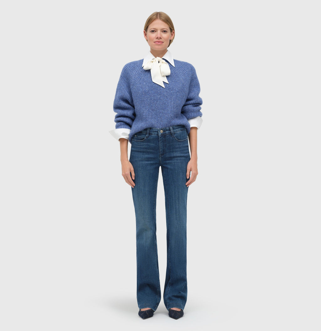 MAC JEANS - DREAM BOOT, Authentic mega flex - Flared Fit - 5429-90-0358L-D574 - blau