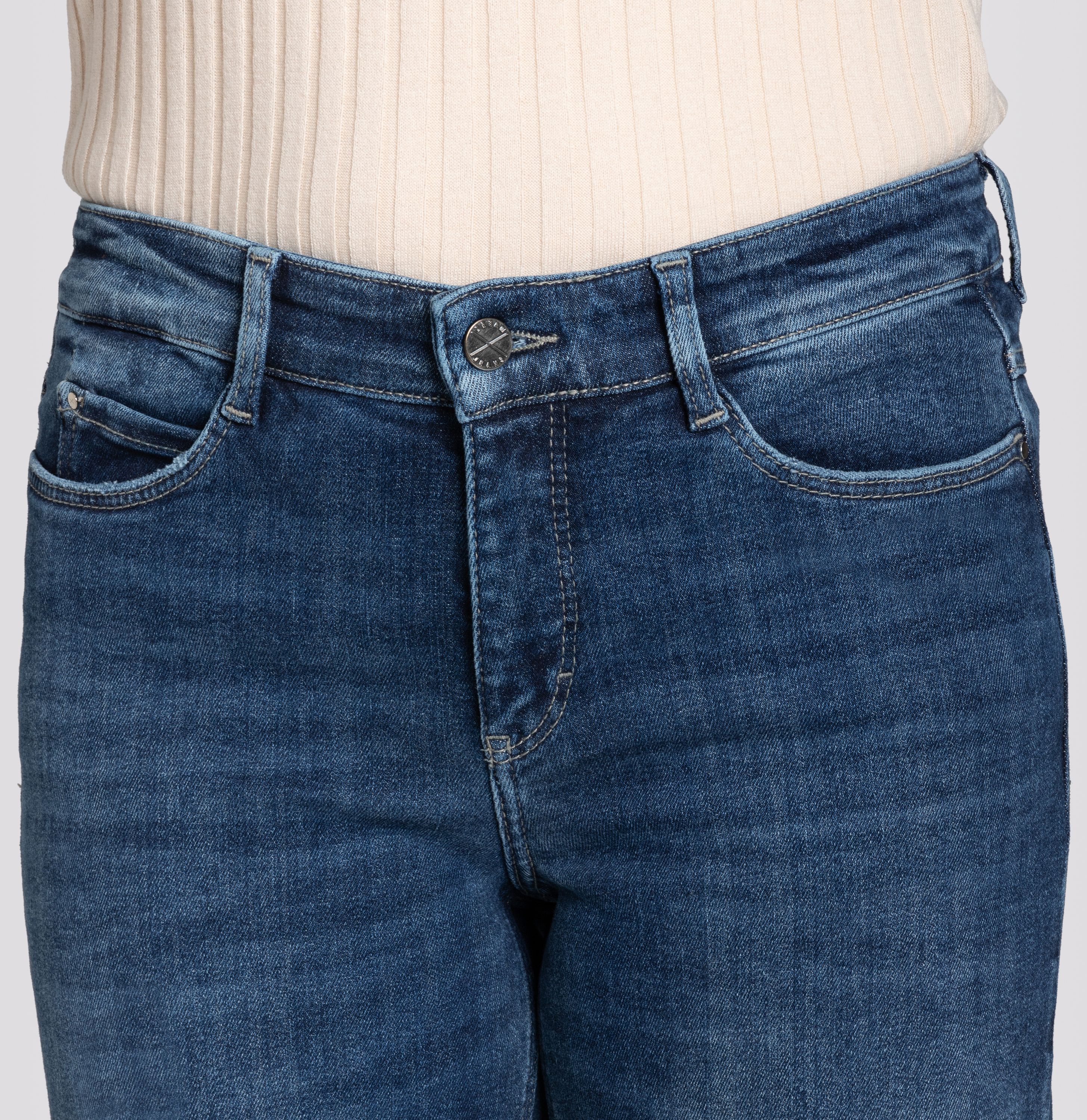 MAC JEANS - DREAM WIDE, Authentic mega flex - Wide Fit - 5439-90-0358L-D574 - blau