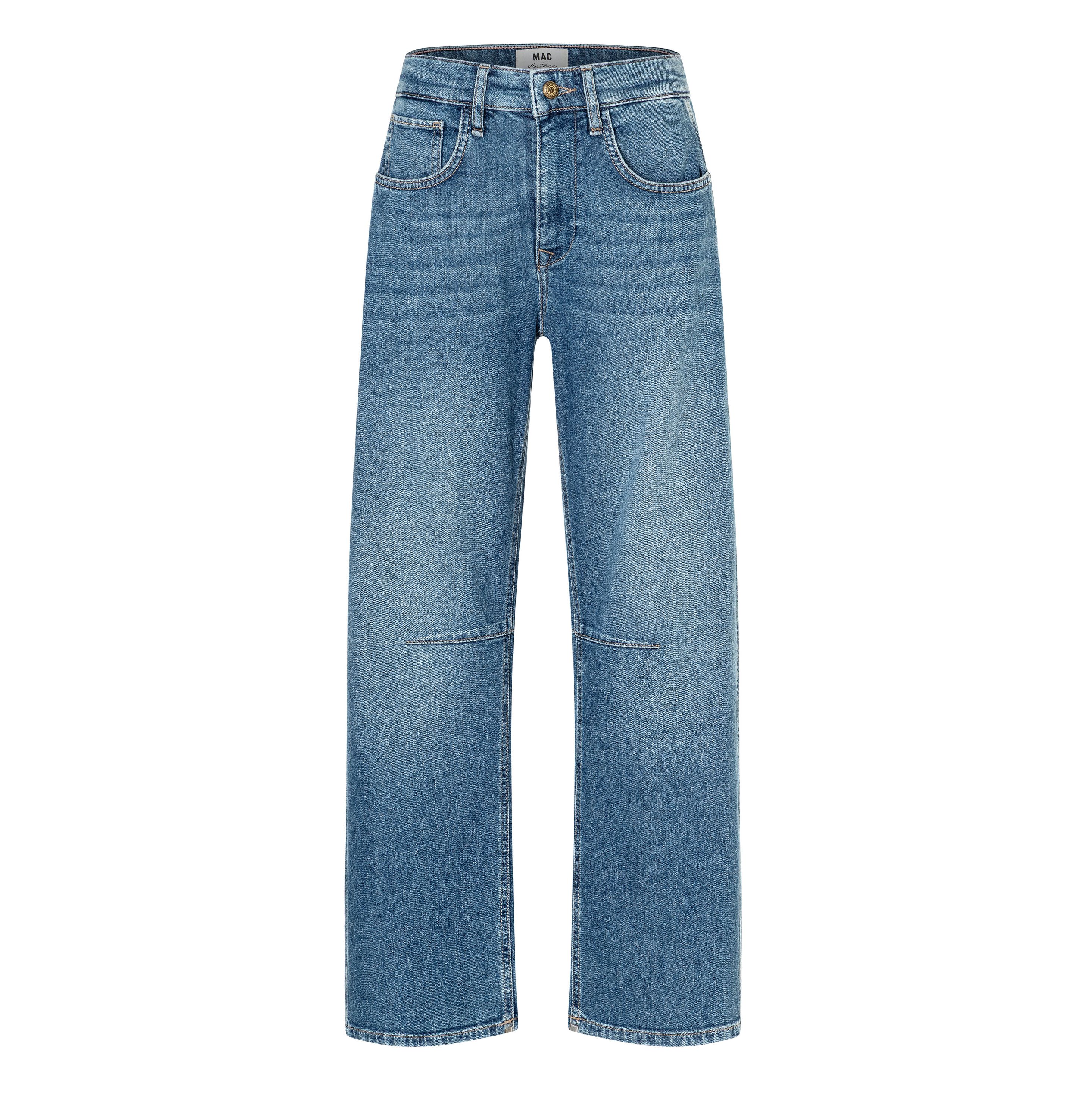 MAC JEANS - OHIO, Auth. comfort vintage denim - Barrel Fit - 3126-90-0333L-D576 - blau