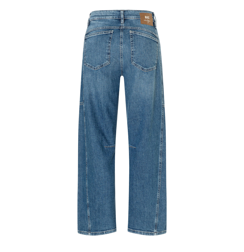MAC JEANS - OHIO, Auth. comfort vintage denim - Barrel Fit - 3126-90-0333L-D576 - blau