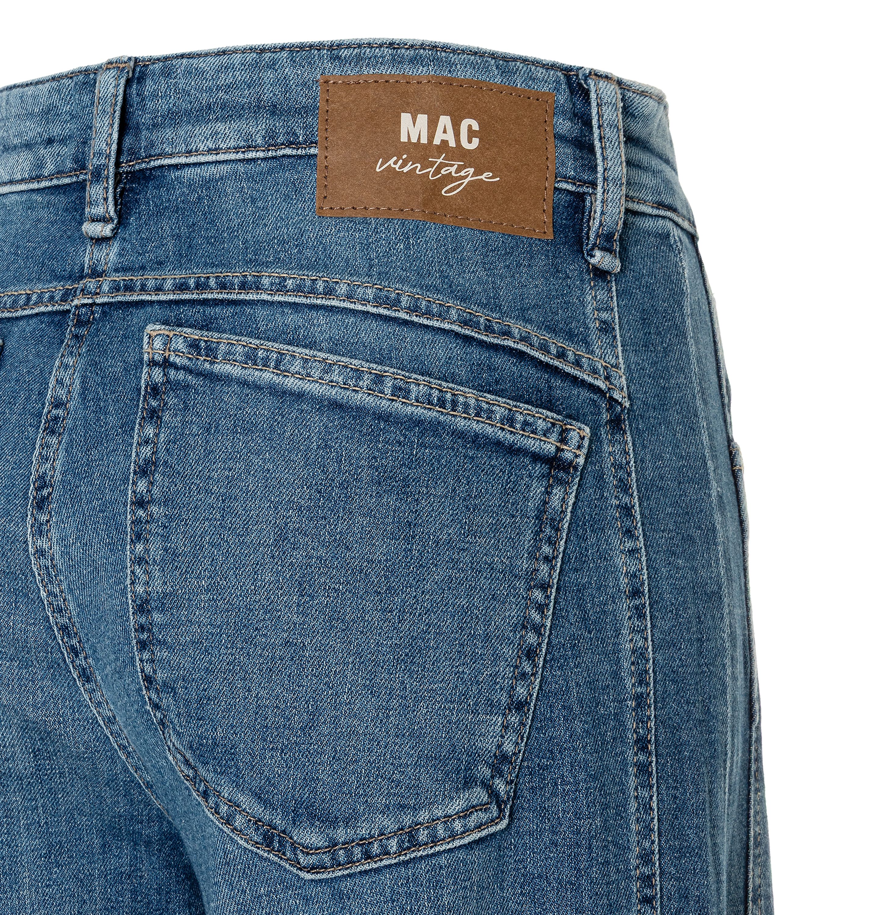 MAC JEANS - OHIO, Auth. comfort vintage denim - Barrel Fit - 3126-90-0333L-D576 - blau