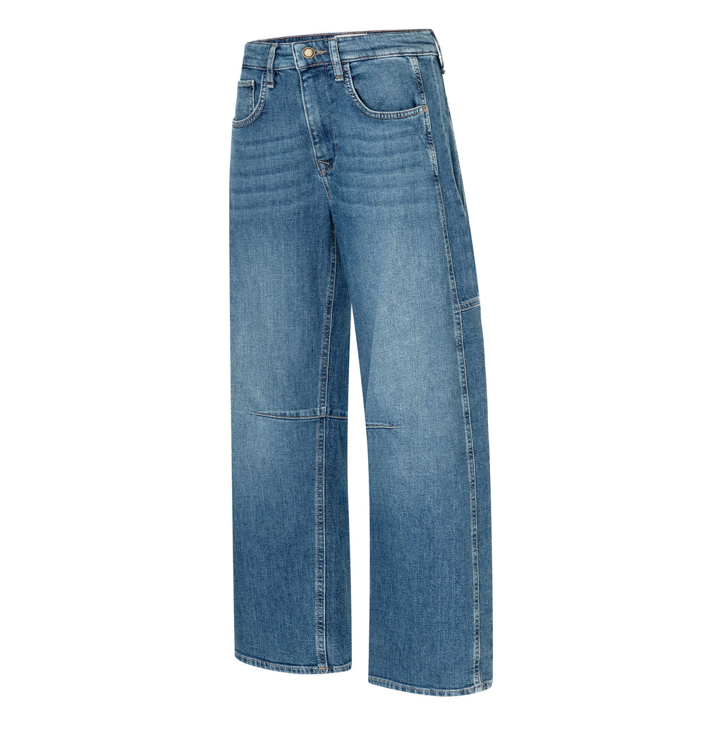 MAC JEANS - OHIO, Auth. comfort vintage denim - Barrel Fit - 3126-90-0333L-D576 - blau