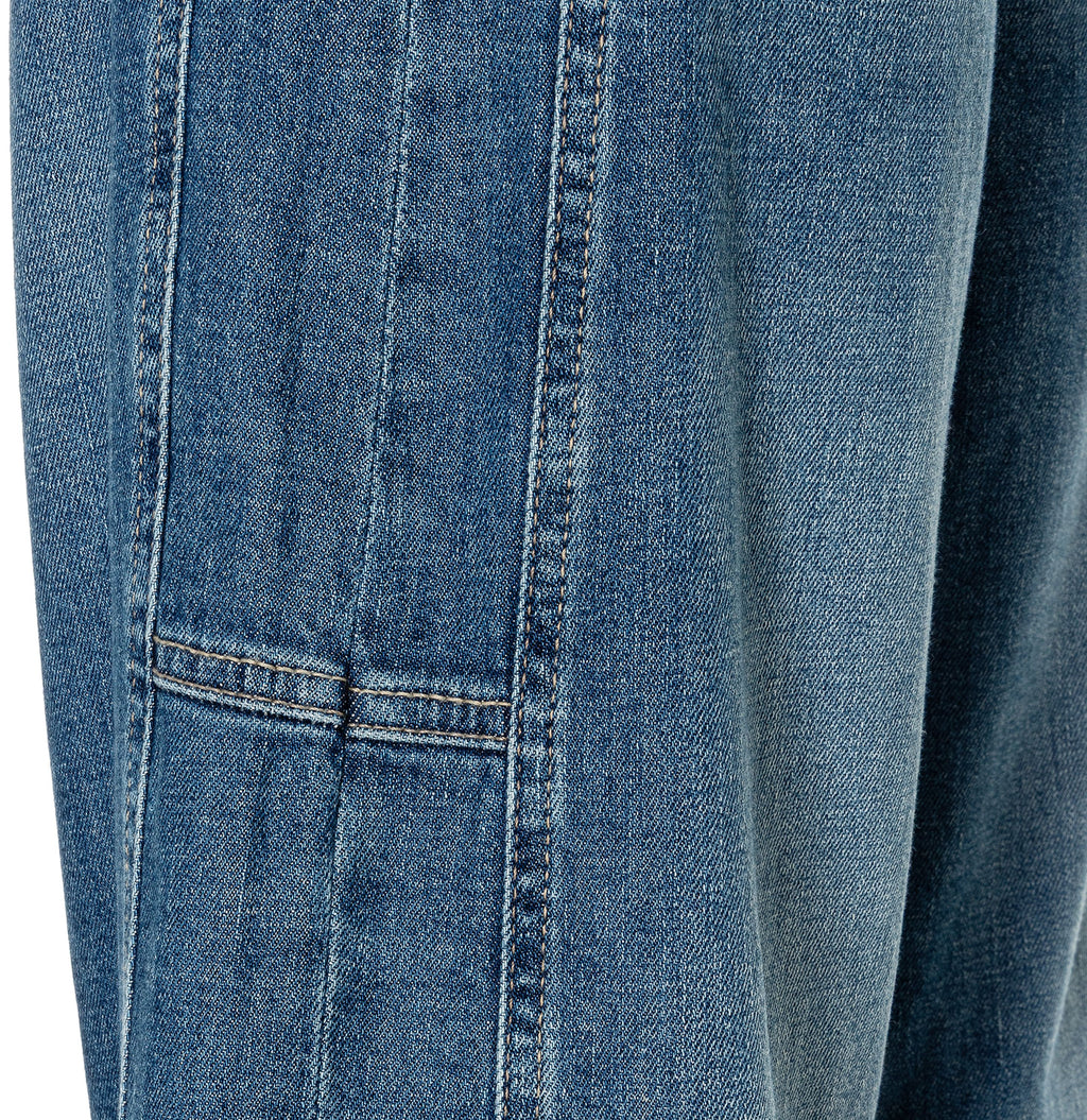 MAC JEANS - OHIO, Auth. comfort vintage denim - Barrel Fit - 3126-90-0333L-D576 - blau