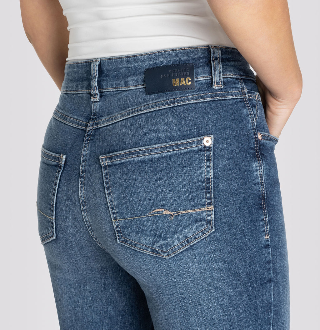 MAC JEANS - MELANIE, PERFECT Fit Forever Denim - Straight Fit - 5040-97-0380L-D586 - blau