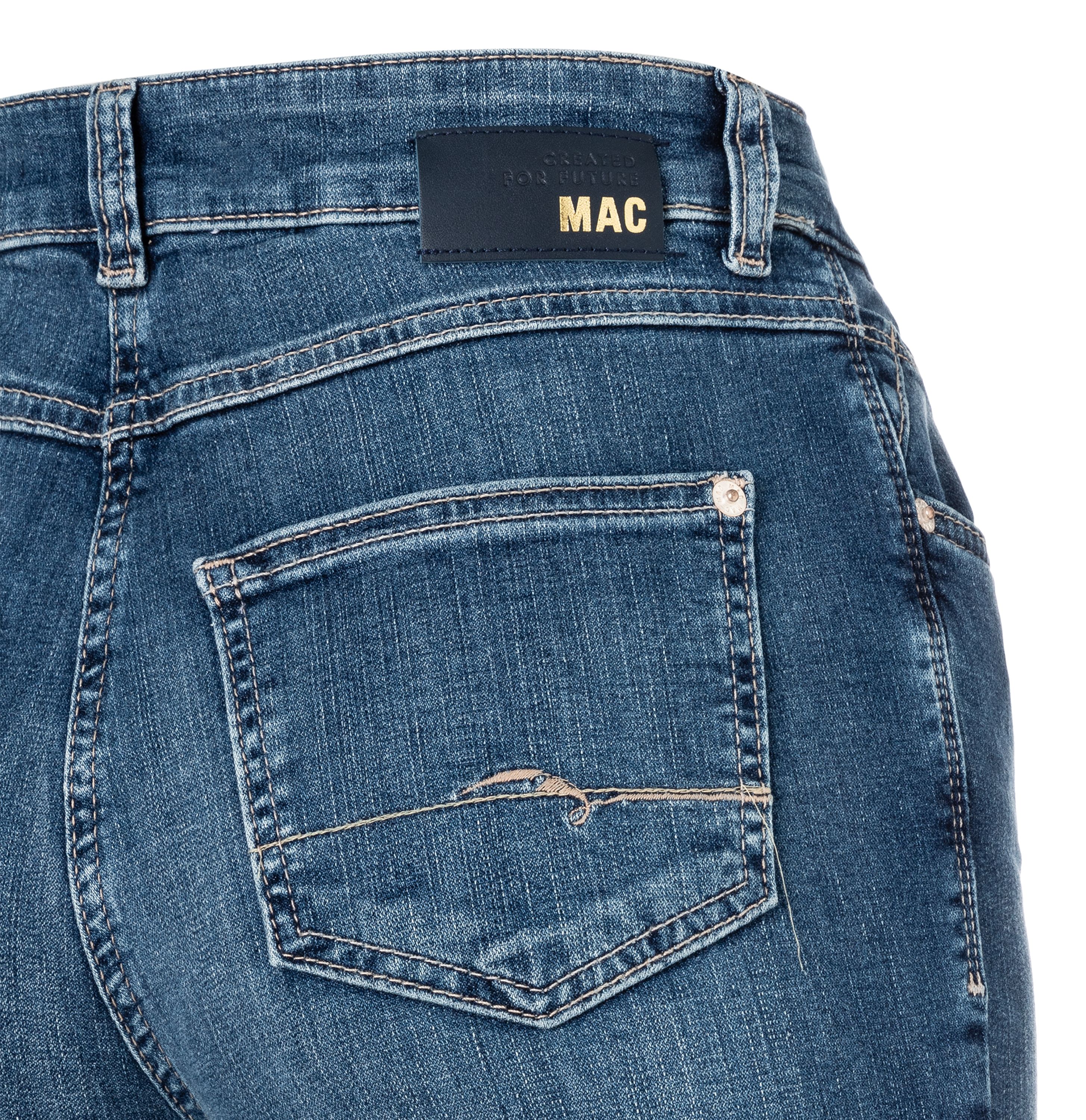 MAC JEANS - MELANIE, PERFECT Fit Forever Denim - Straight Fit - 5040-97-0380L-D586 - blau
