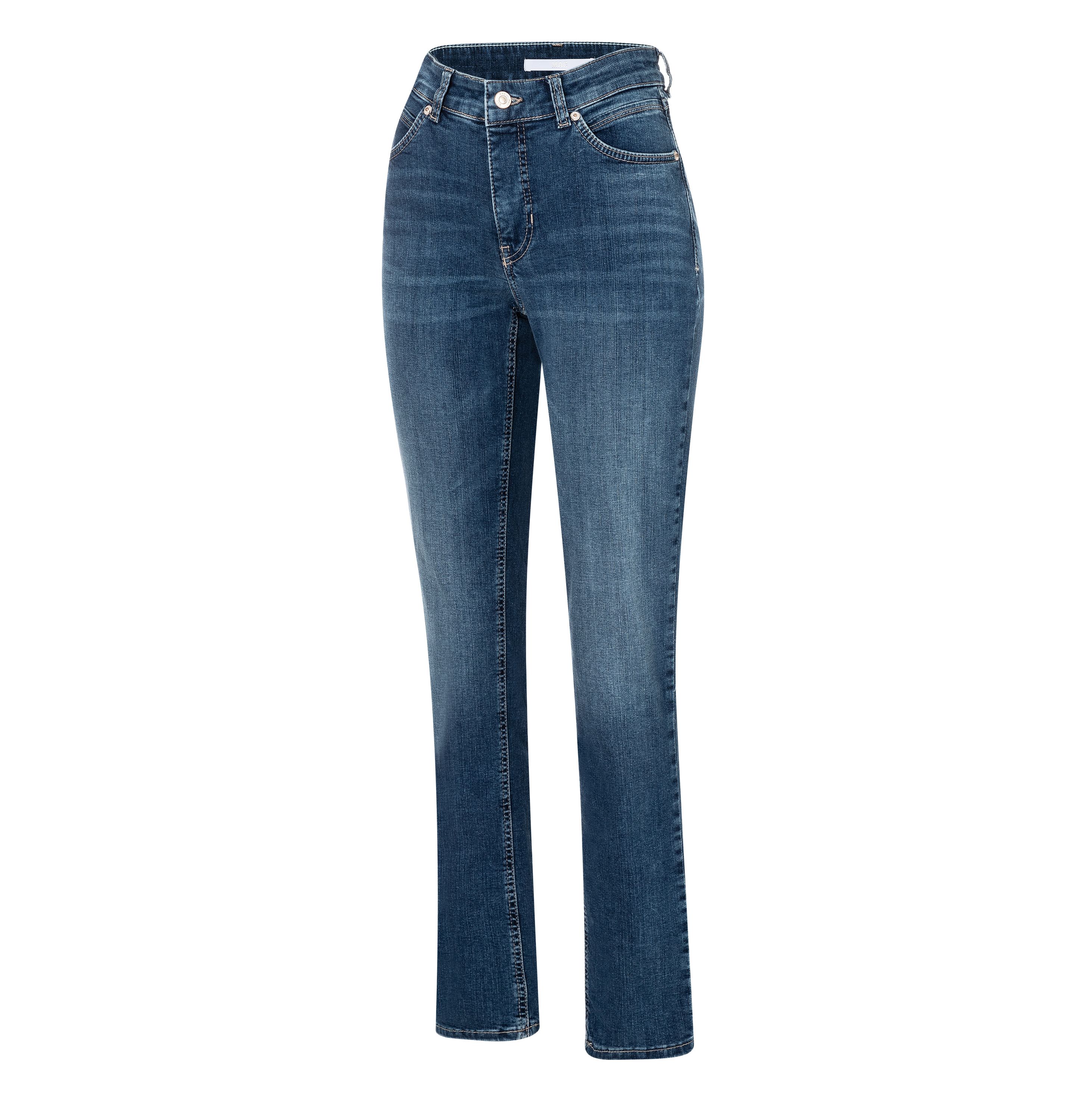 MAC JEANS - MELANIE, PERFECT Fit Forever Denim - Straight Fit - 5040-97-0380L-D586 - blau