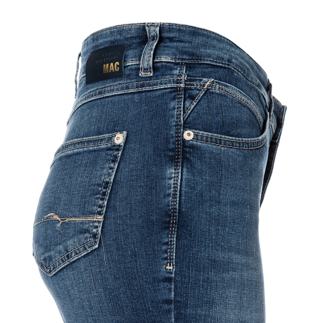 MAC JEANS - MELANIE, PERFECT Fit Forever Denim - Straight Fit - 5040-97-0380L-D586 - blau