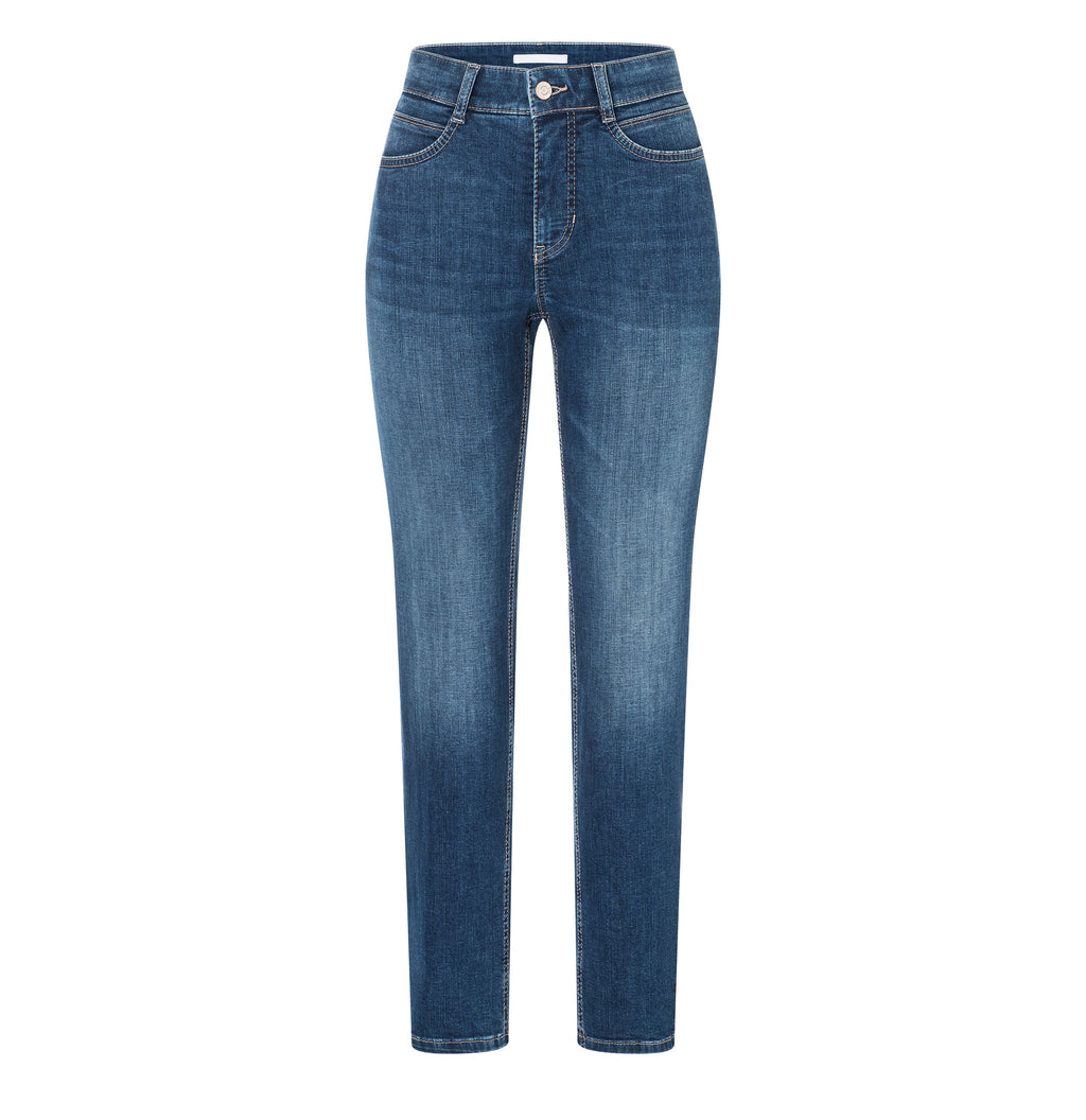 MAC JEANS - ANGELA, PERFECT Fit Forever Denim - Straight Fit - 5240-97-0380L-D586 - blau