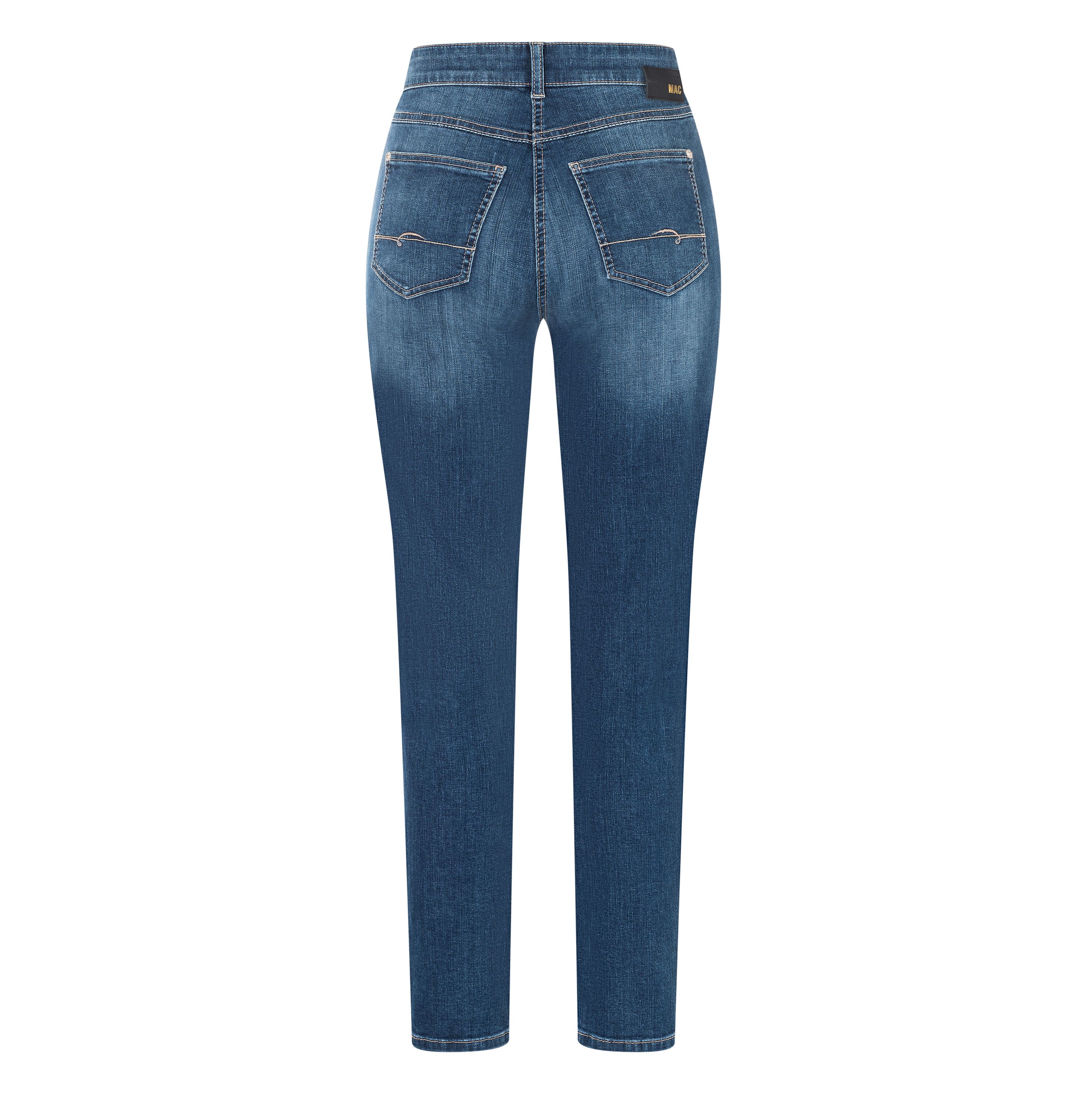 MAC JEANS - ANGELA, PERFECT Fit Forever Denim - Straight Fit - 5240-97-0380L-D586 - blau
