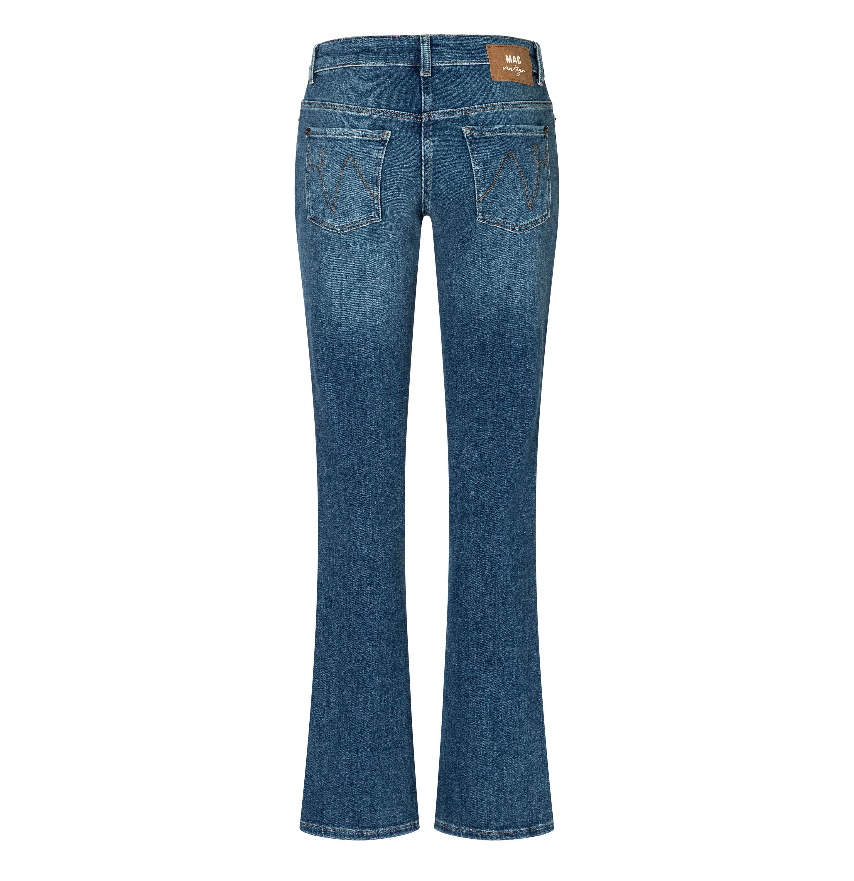 MAC JEANS - DETROIT, Auth. comfort vintage denim - Flared Fit - 2818-90-0333L-D591 - blau