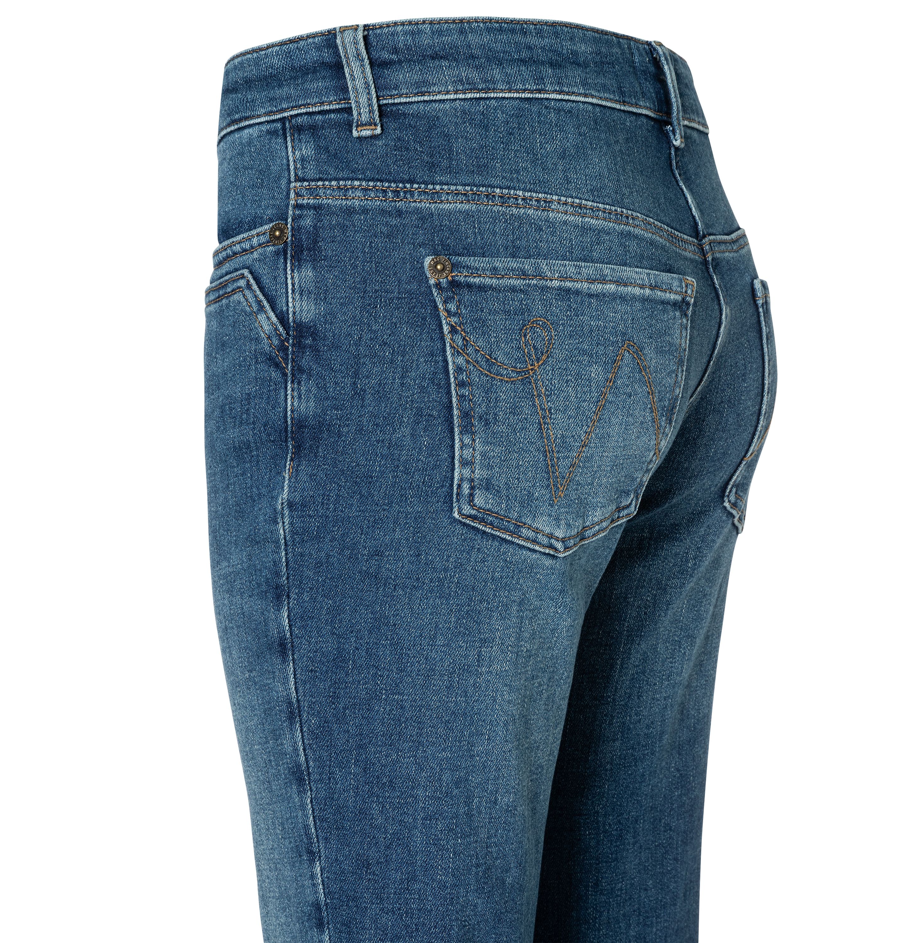 MAC JEANS - DETROIT, Auth. comfort vintage denim - Flared Fit - 2818-90-0333L-D591 - blau