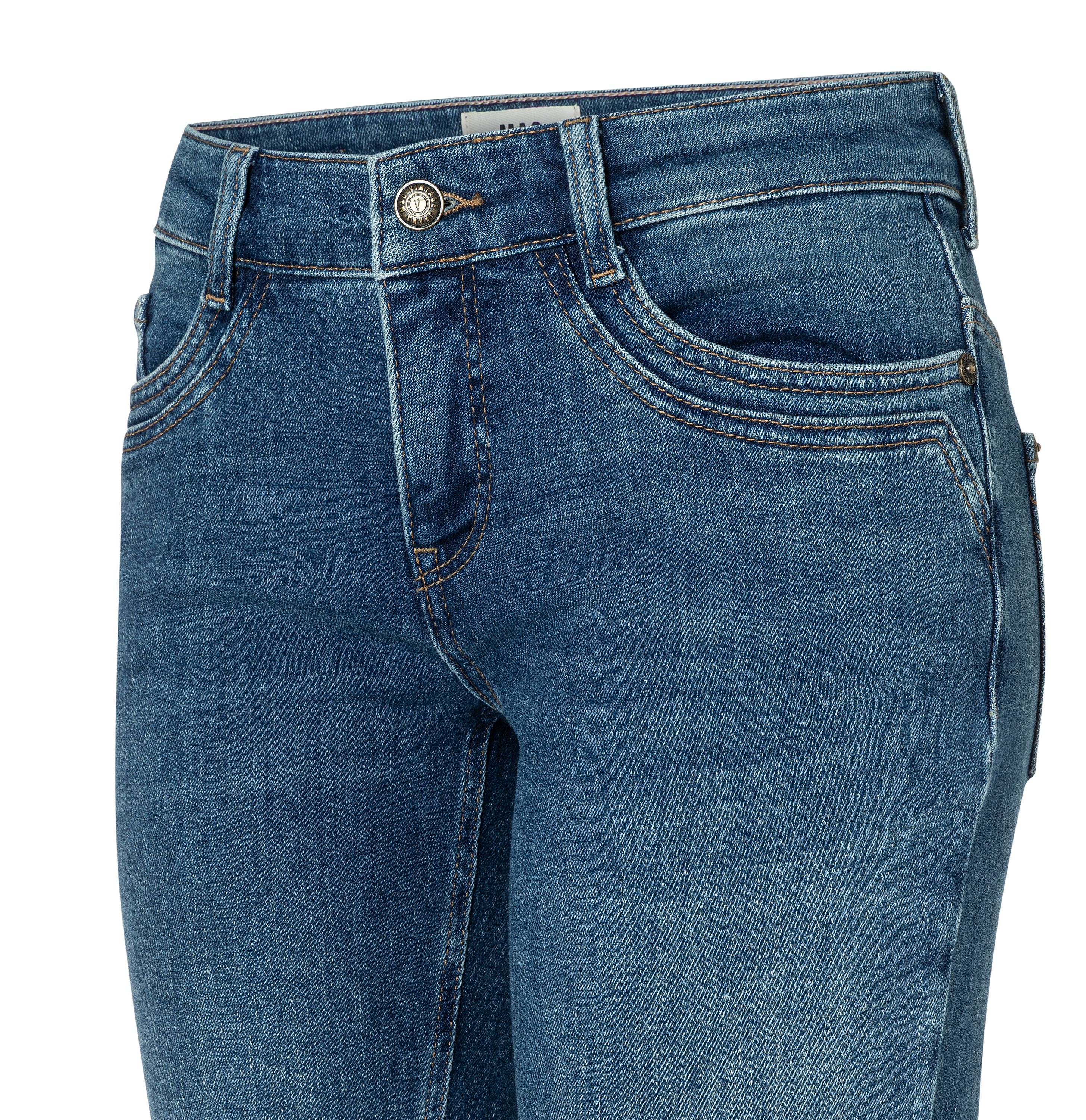 MAC JEANS - DETROIT, Auth. comfort vintage denim - Flared Fit - 2818-90-0333L-D591 - blau
