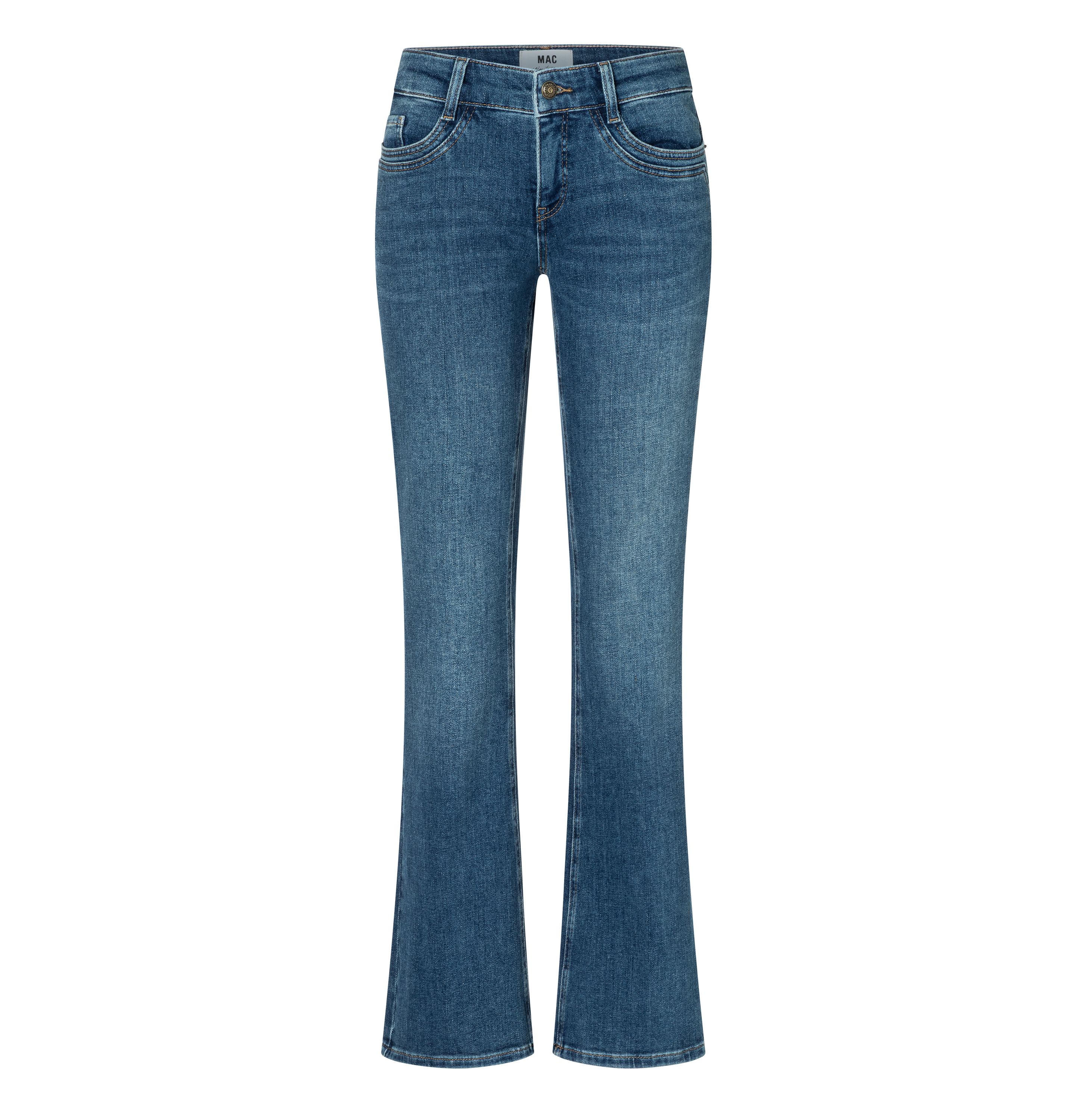 MAC JEANS - DETROIT, Auth. comfort vintage denim - Flared Fit - 2818-90-0333L-D591 - blau