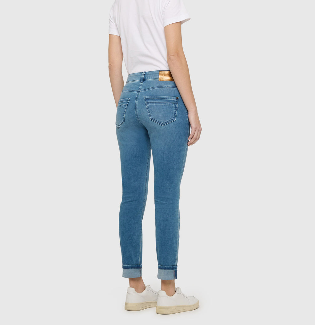 MAC JEANS - RICH SLIM, Light authentic denim - Slim Fit - 5904-90-0389L-D596 - blau