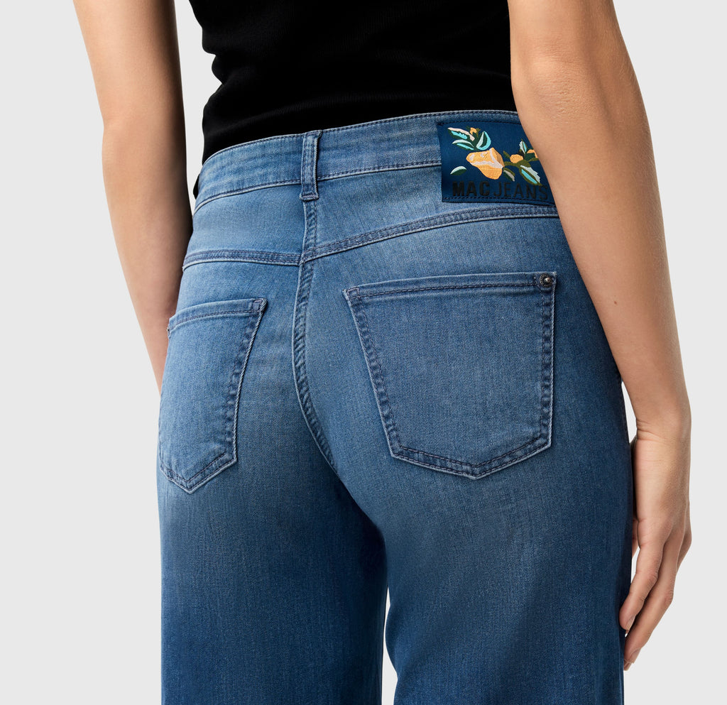MAC JEANS - DREAM WIDE, DREAM Wonder light Denim - Wide Fit - 5438-90-0351L-D597 - blau