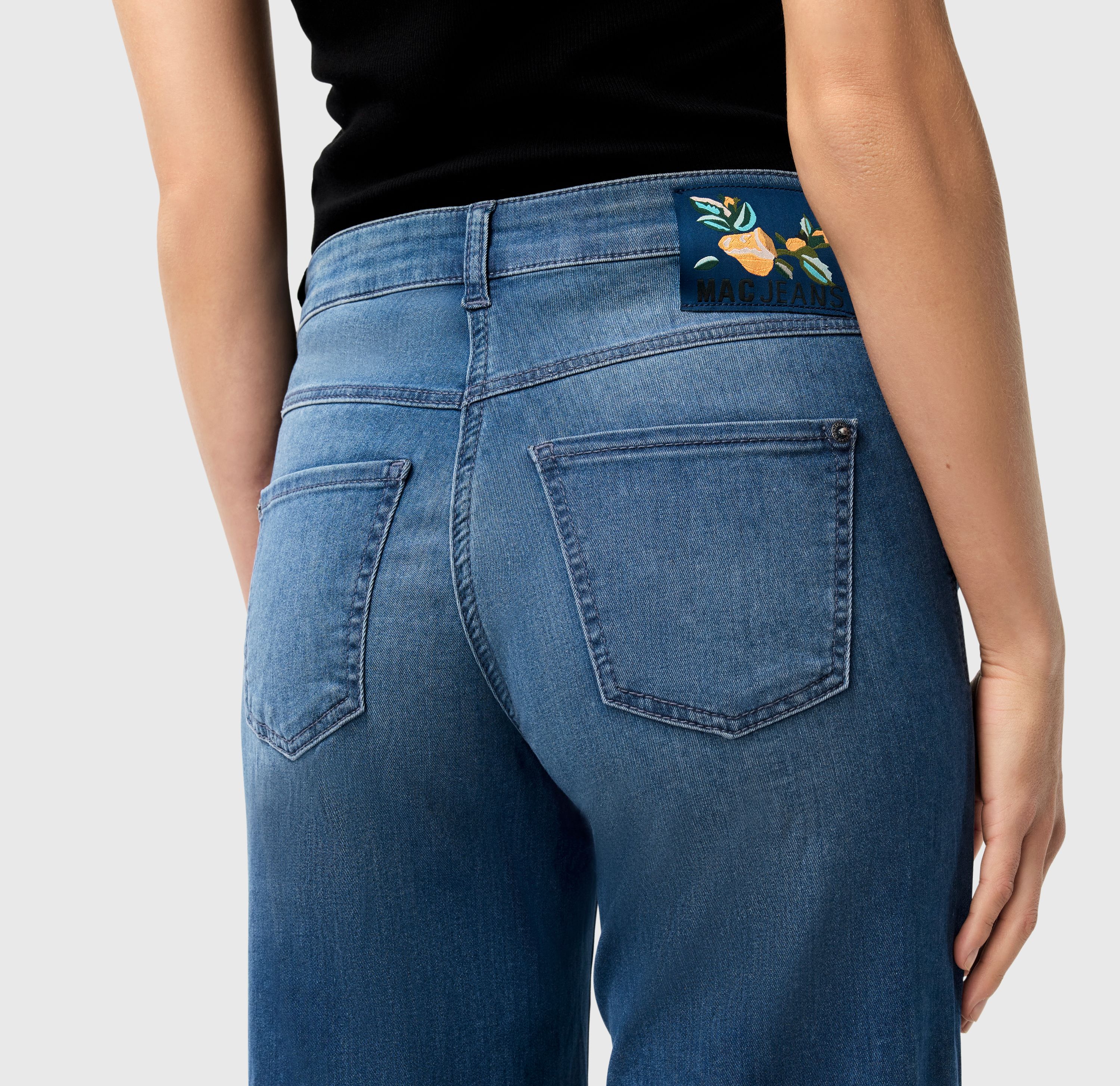 MAC JEANS - DREAM WIDE, DREAM Wonder light Denim - Wide Fit - 5438-90-0351L-D597 - blau