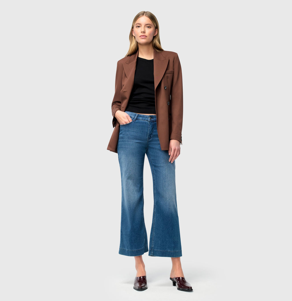 MAC JEANS - DREAM WIDE, DREAM Wonder light Denim - Wide Fit - 5438-90-0351L-D597 - blau