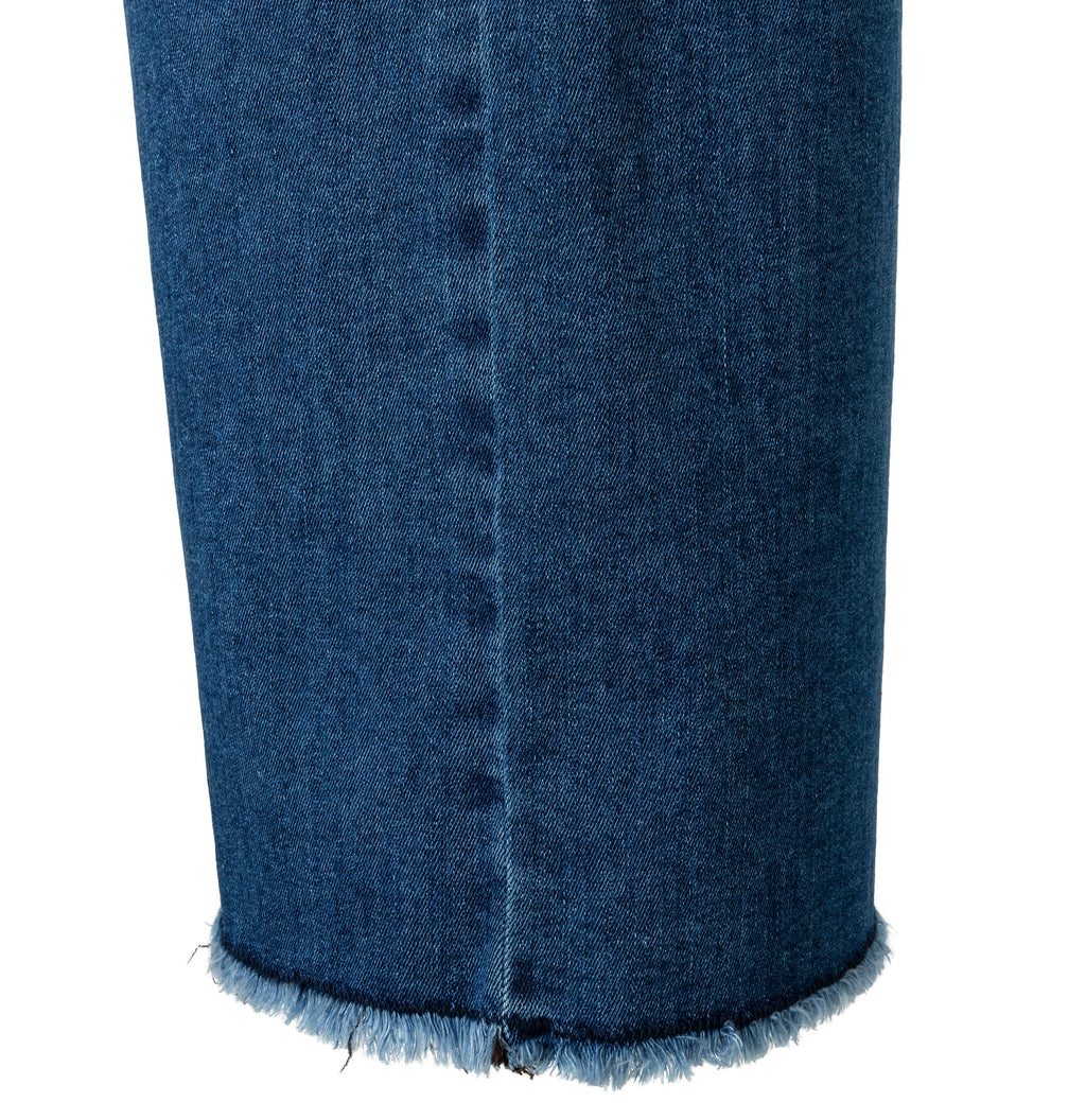 MAC JEANS - DREAM WIDE, DREAM Wonder light Denim - Wide Fit - 5438-90-0351L-D597 - blau