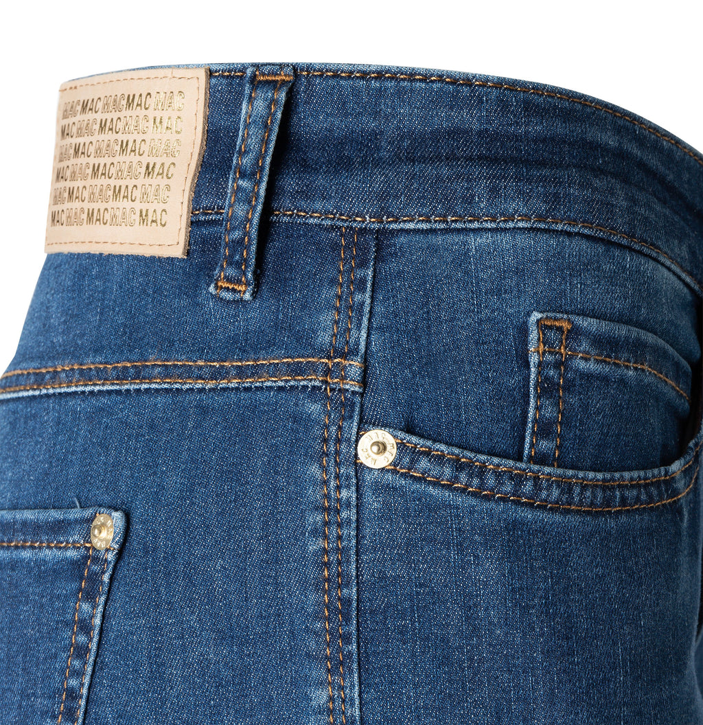 MAC JEANS - WIDE, Authentic Stretch Denim - Wide Fit - 5228-90-0387L-D620 - blau