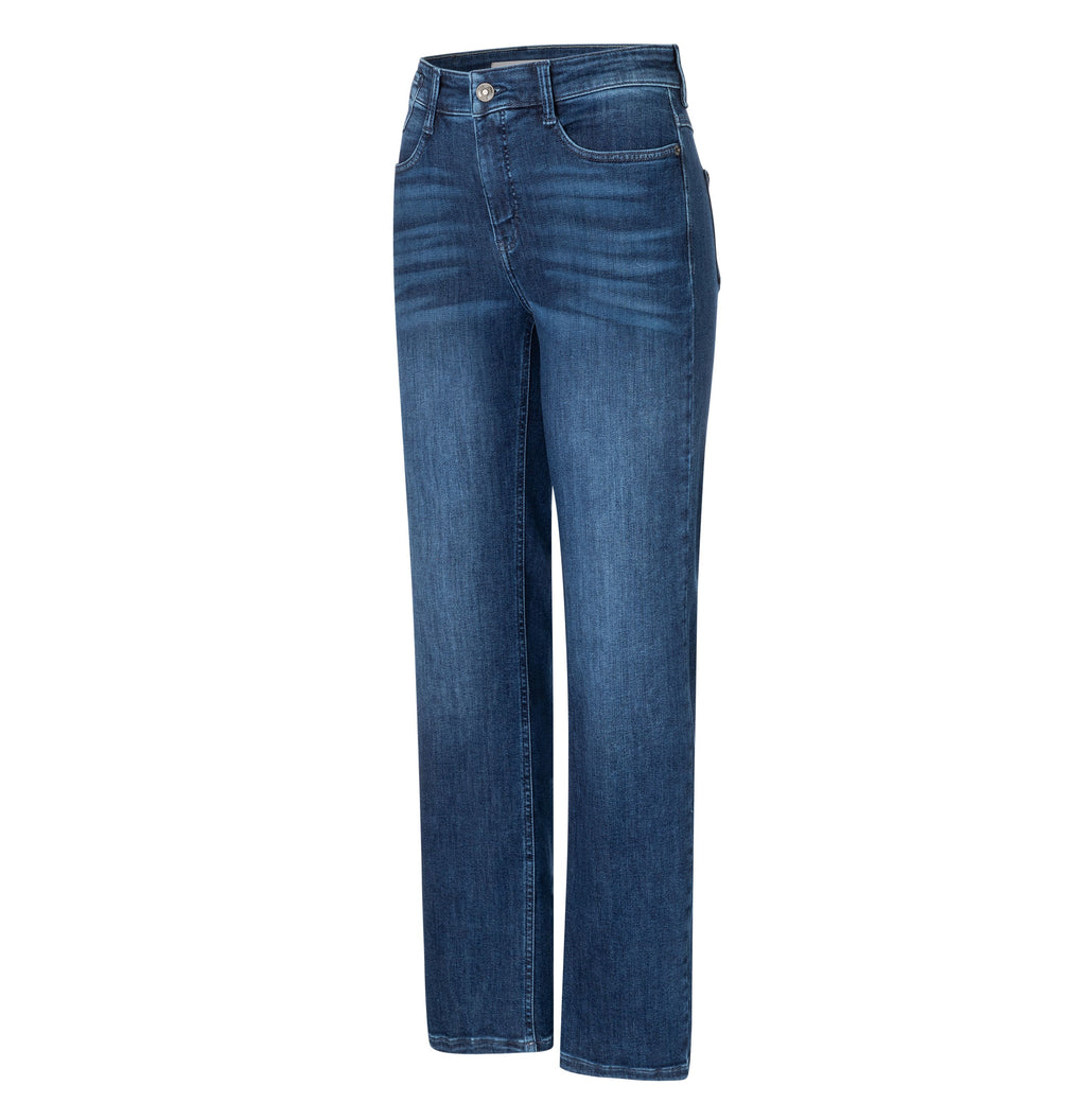 MAC JEANS - LAURA, Authentic Stretch Denim - Flared Fit - 5225-90-0387L-D638 - blau