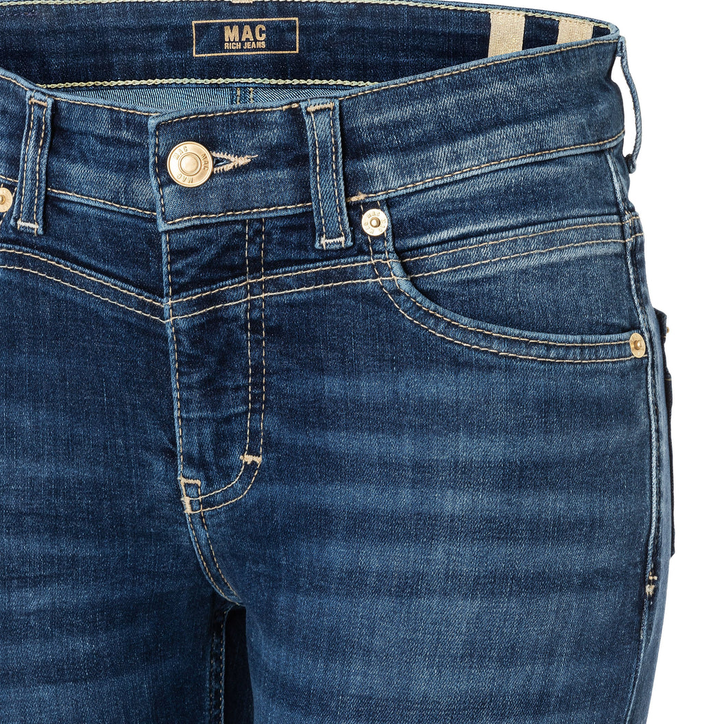 MAC JEANS - RICH SLIM, Light authentic denim - Slim Fit - 5904-90-0389L-D671 - blau