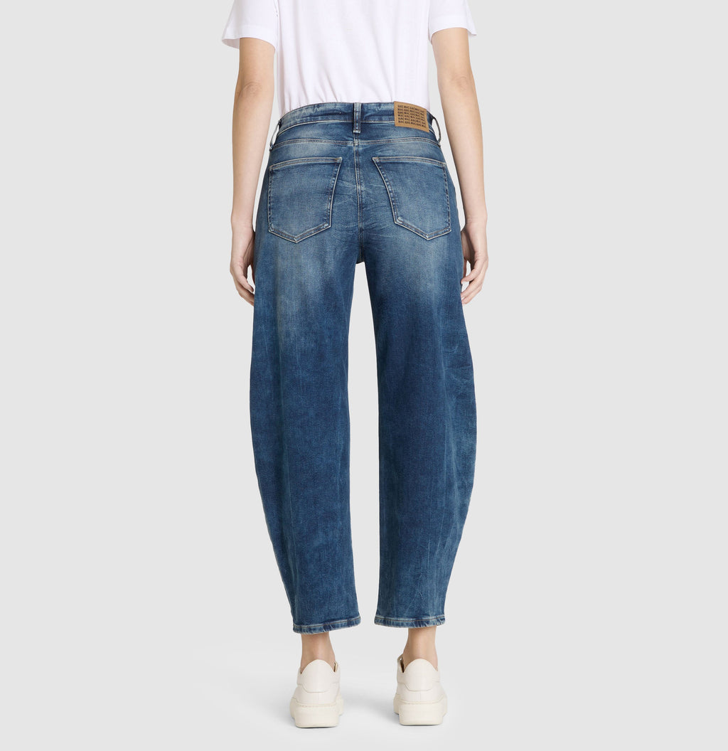 MAC JEANS - DANNI, Light authentic denim - Barrel Fit - 3110-90-0389L-D681 - blau