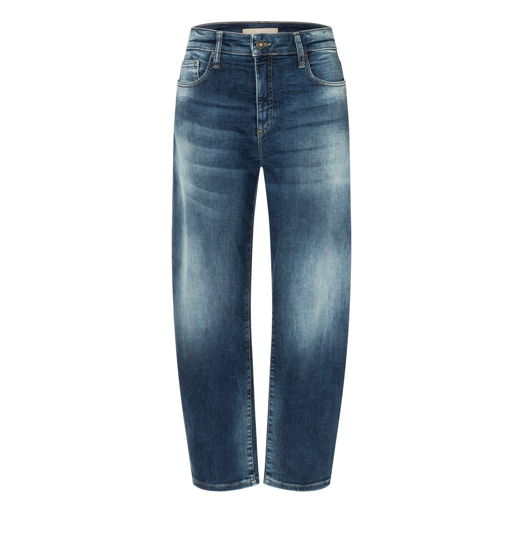 MAC JEANS - DANNI, Light authentic denim - Barrel Fit - 3110-90-0389L-D681 - blau
