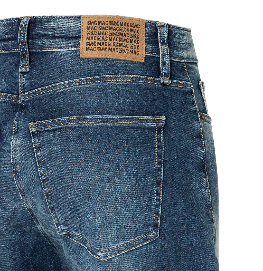 MAC JEANS - DANNI, Light authentic denim - Barrel Fit - 3110-90-0389L-D681 - blau