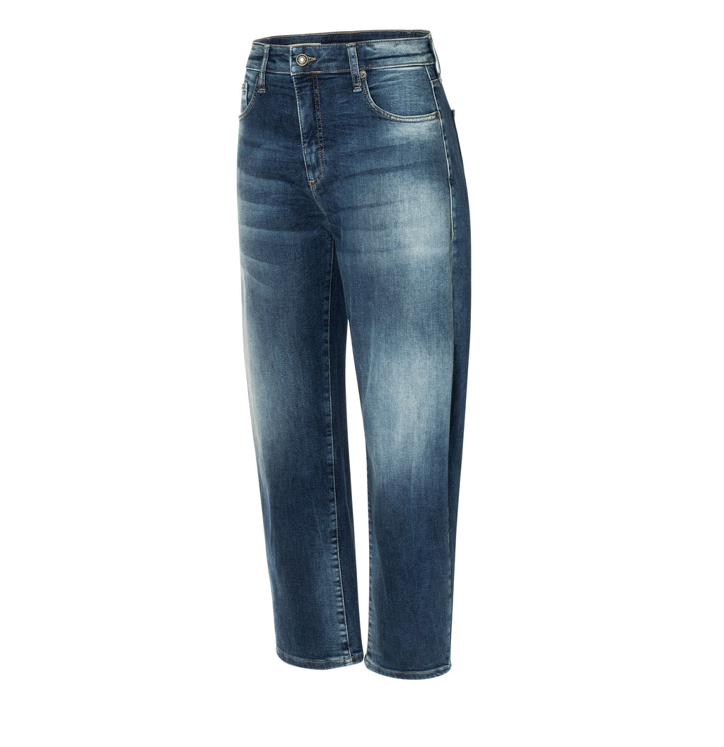 MAC JEANS - DANNI, Light authentic denim - Barrel Fit - 3110-90-0389L-D681 - blau