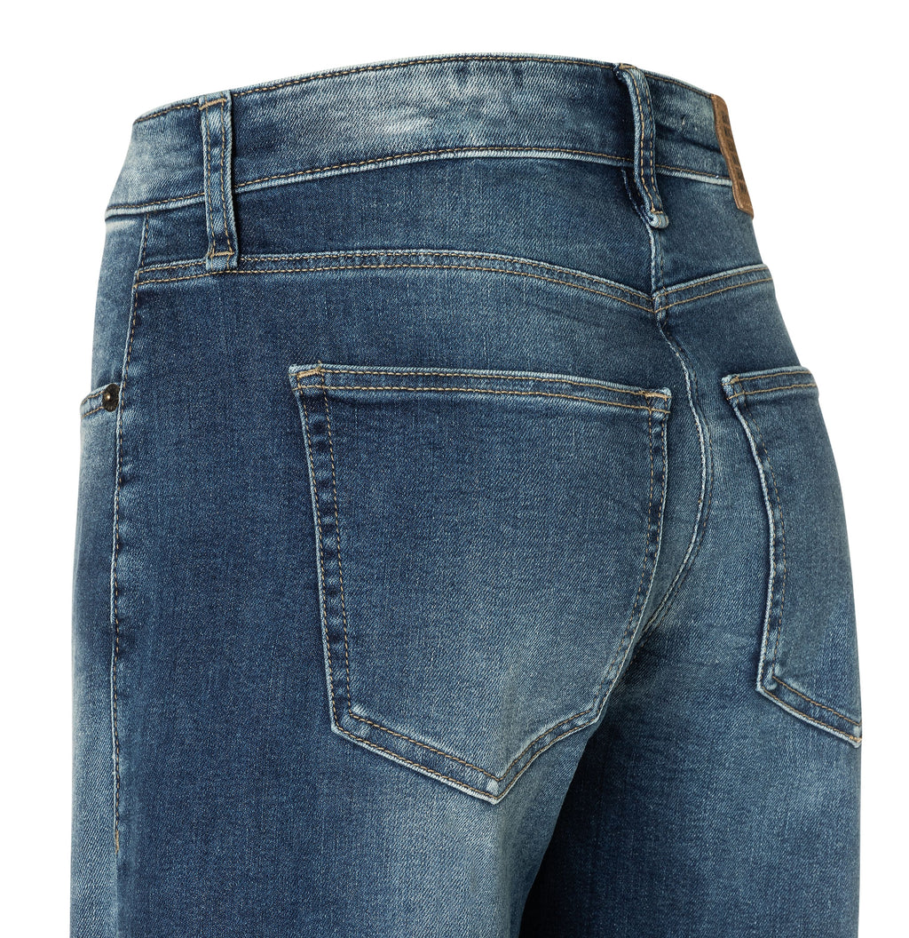MAC JEANS - DANNI, Light authentic denim - Barrel Fit - 3110-90-0389L-D681 - blau
