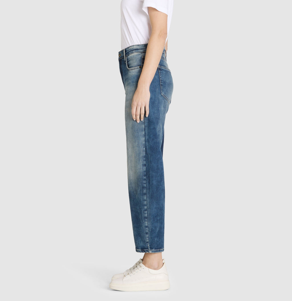 MAC JEANS - DANNI, Light authentic denim - Barrel Fit - 3110-90-0389L-D681 - blau