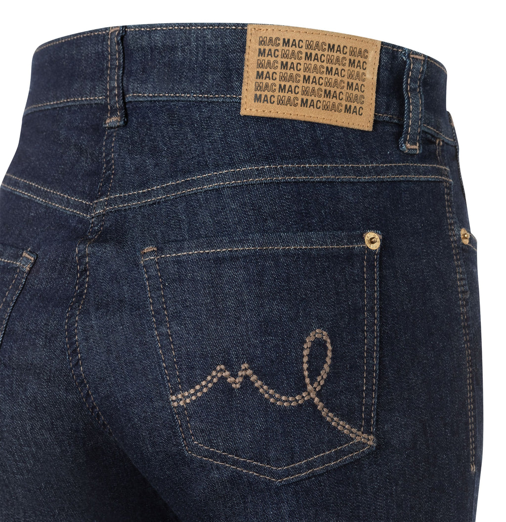 MAC JEANS - LAURA, Authentic Stretch Denim - Flared Fit - 5225-90-0387L-D683 - blau