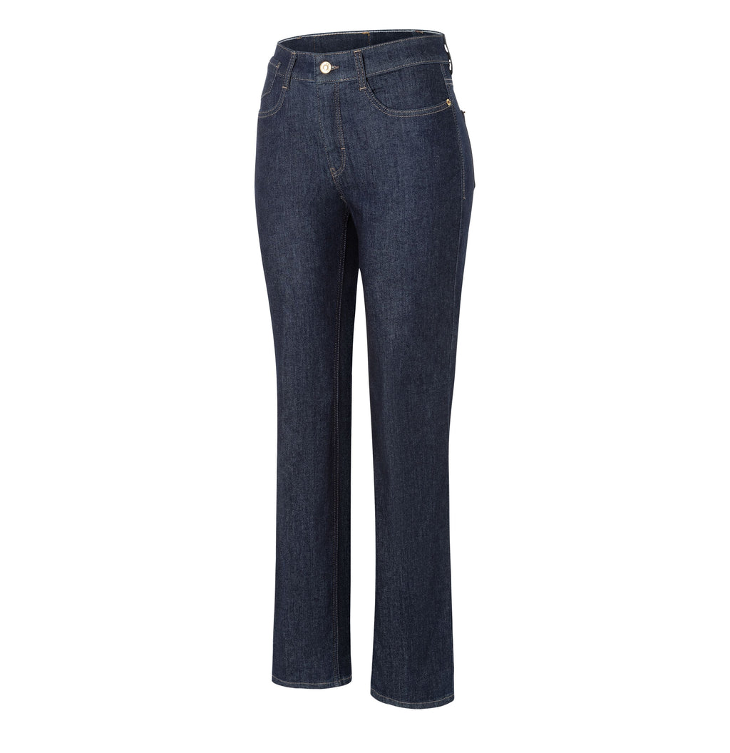 MAC JEANS - LAURA, Authentic Stretch Denim - Flared Fit - 5225-90-0387L-D683 - blau