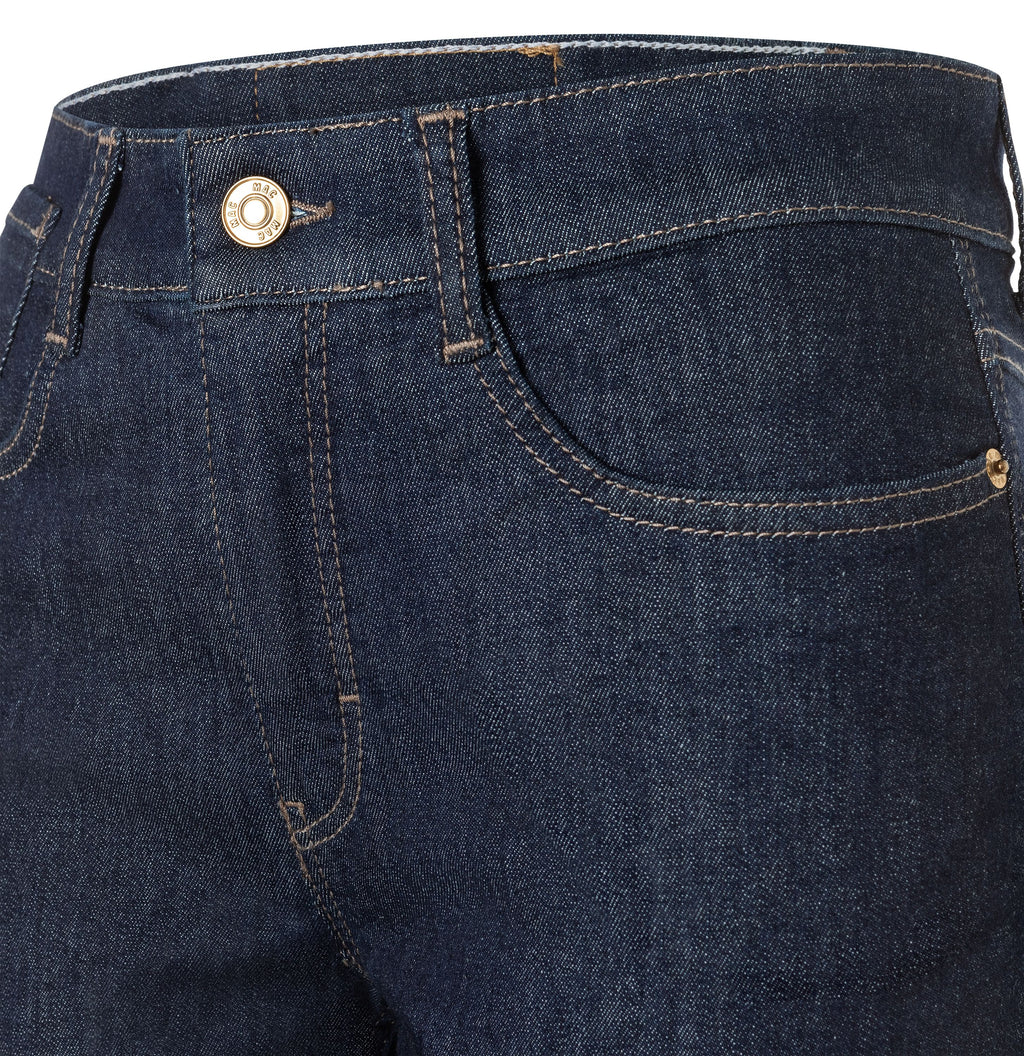 MAC JEANS - LAURA, Authentic Stretch Denim - Flared Fit - 5225-90-0387L-D683 - blau
