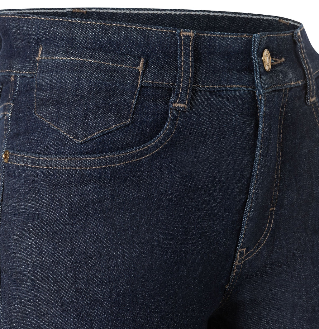 MAC JEANS - LAURA, Authentic Stretch Denim - Flared Fit - 5225-90-0387L-D683 - blau