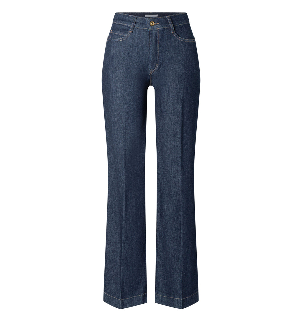 MAC JEANS - WIDE, Authentic Stretch Denim - Wide Fit - 5228-90-0387L-D683 - blau