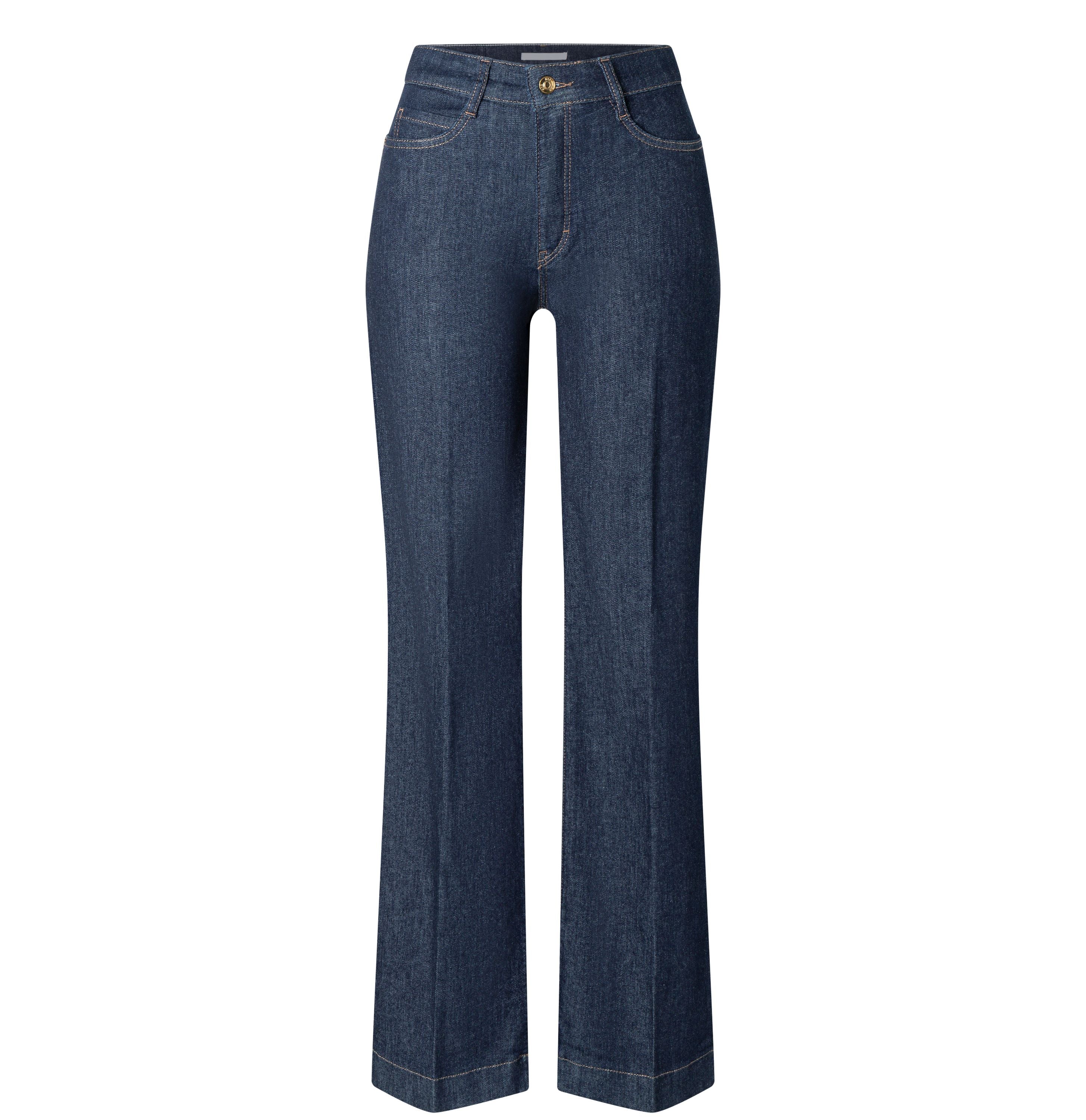 MAC JEANS - WIDE, Authentic Stretch Denim - Wide Fit - 5228-90-0387L-D683 - blau